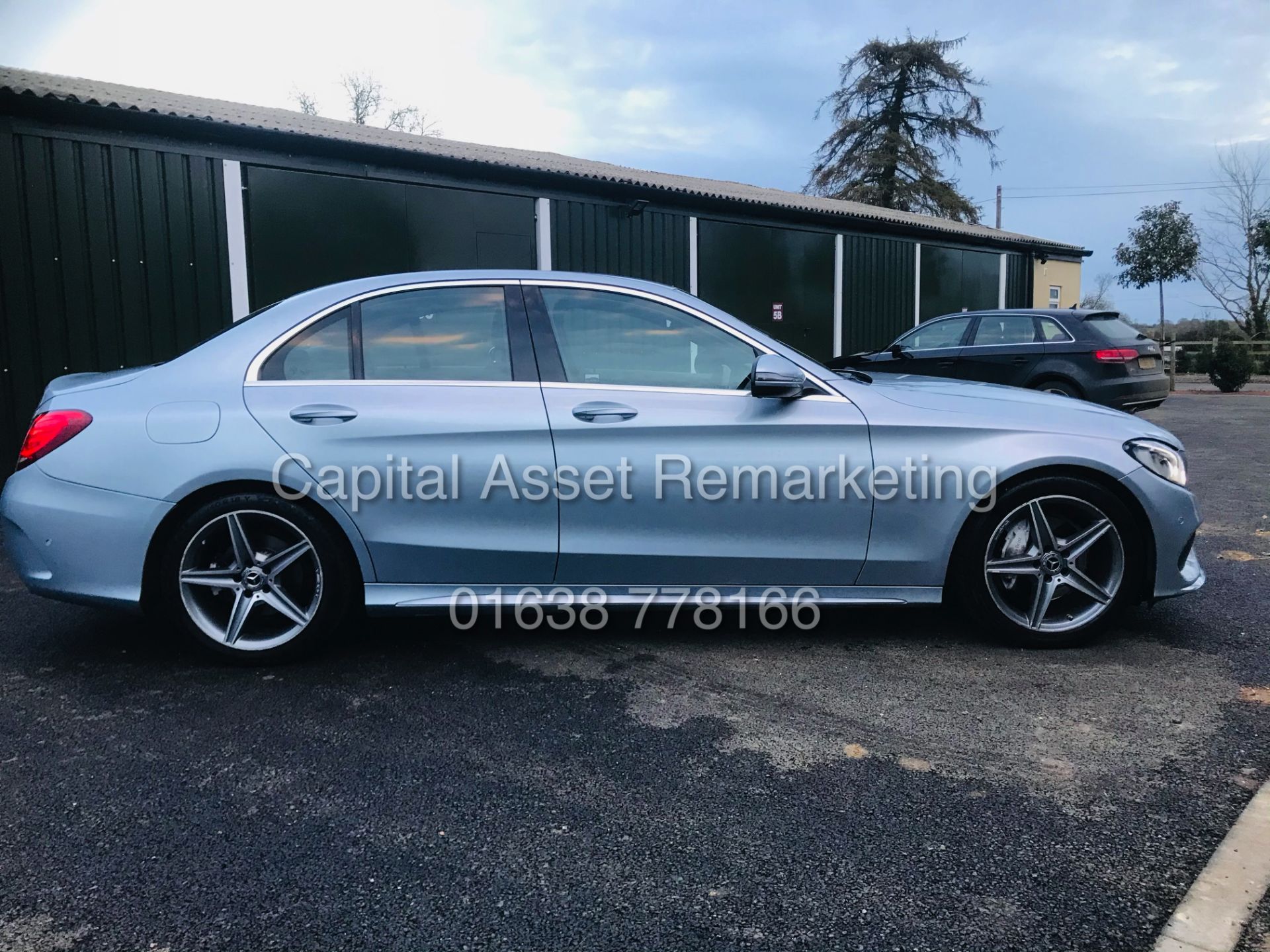 (ON SALE) MERCEDES C220d "AMG LINE" AUTOMATIC (18 REG) 1 OWNER - LEATHER - NAV - REAR CAMERA - Image 11 of 22