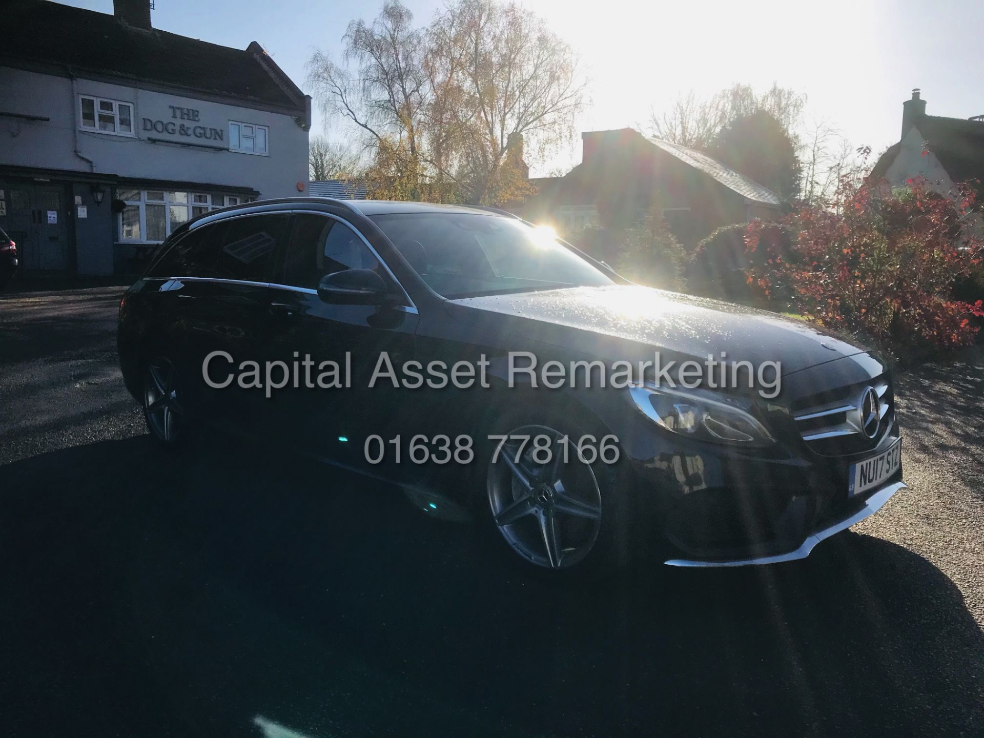 MERCEDES C220d "AMG LINE" ESTATE LEATHER - SAT NAV - REAR CAMERA *GREAT SPEC* - Image 5 of 28