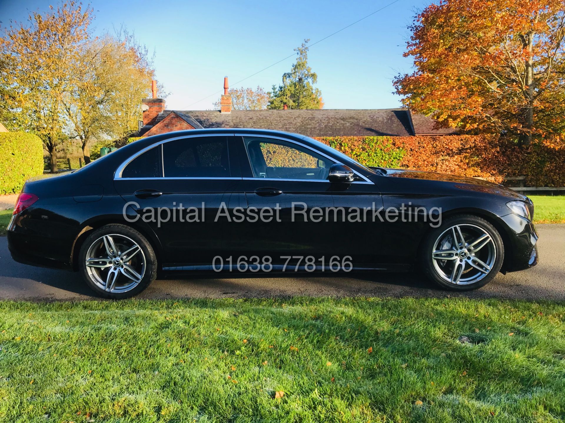 On Sale MERCEDES E220d "AMG LINE" 9G AUTO SALOON - 18 REG - BLACK - LOW MILES - HUGE SPEC- SAT NAV - - Image 10 of 36