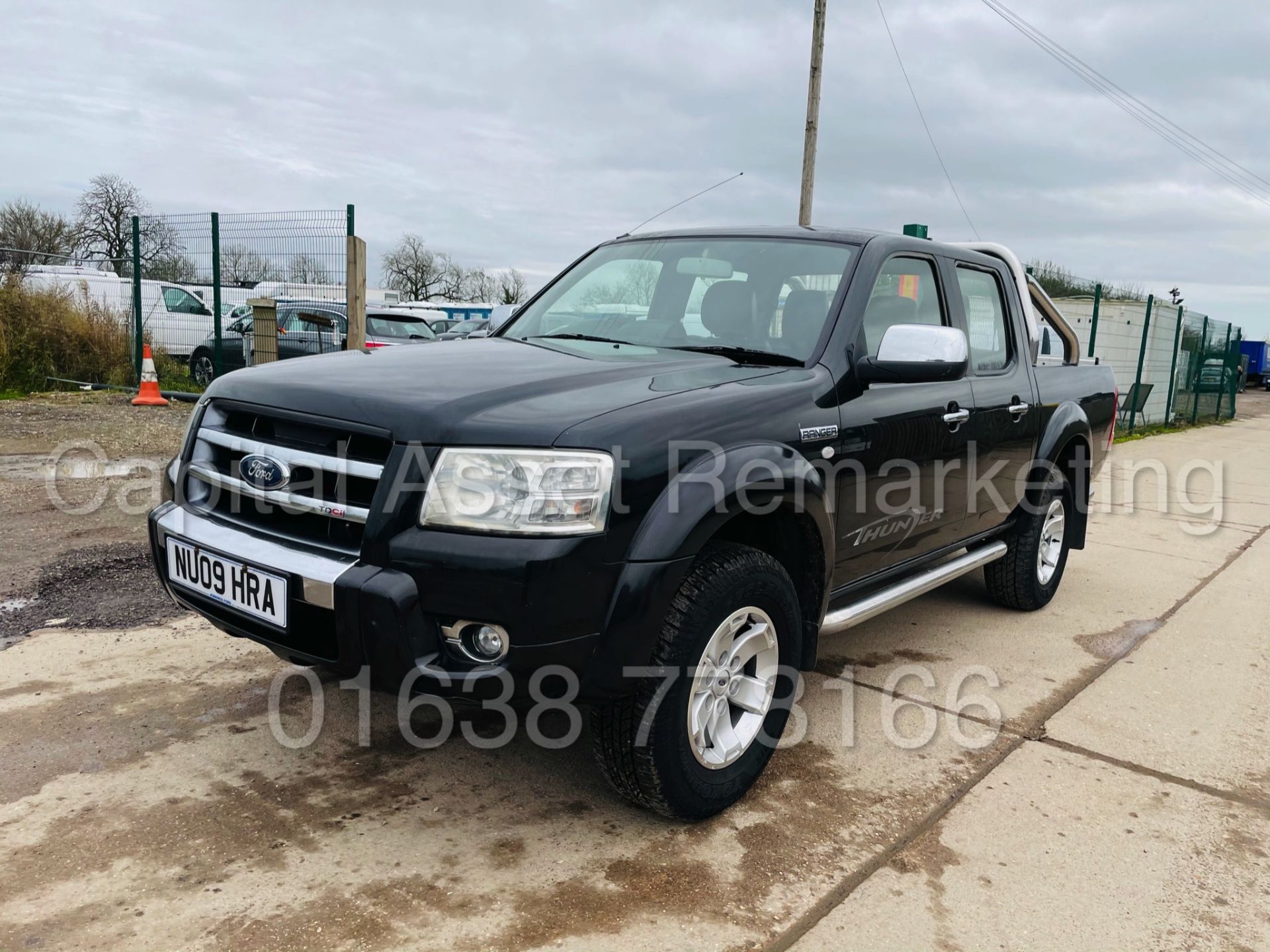 ON SALE FORD RANGER *THUNDER* DOUBLE CAB 4X4 PICK-UP (2009) '2.5 TDCI - 1 *LEATHER - A/C* (NO VAT) - Image 5 of 40