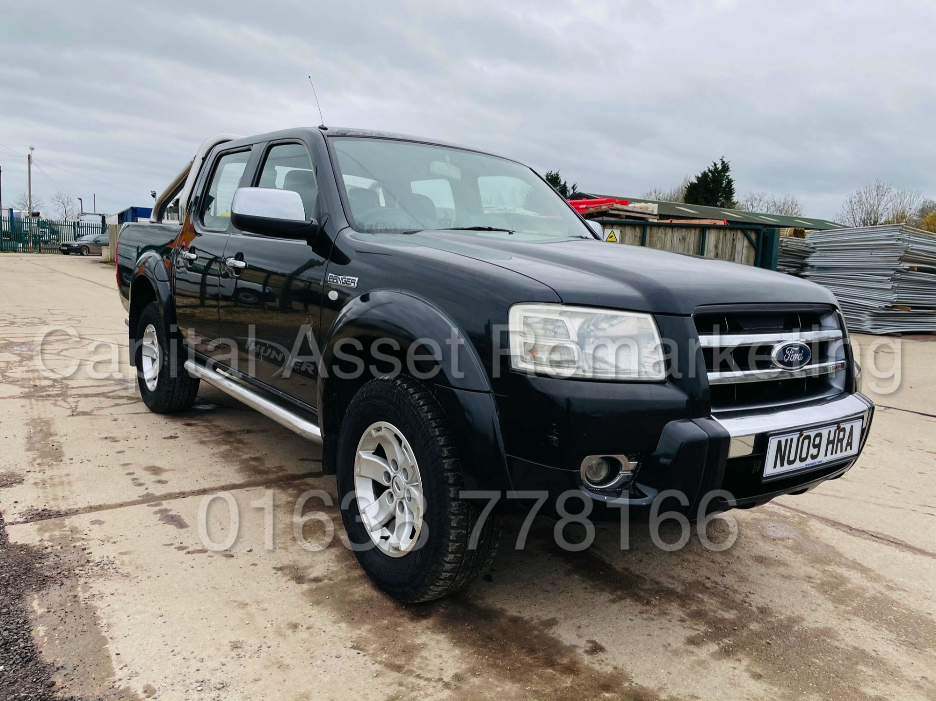 ON SALE FORD RANGER *THUNDER* DOUBLE CAB 4X4 PICK-UP (2009) '2.5 TDCI - 1 *LEATHER - A/C* (NO VAT) - Image 3 of 40