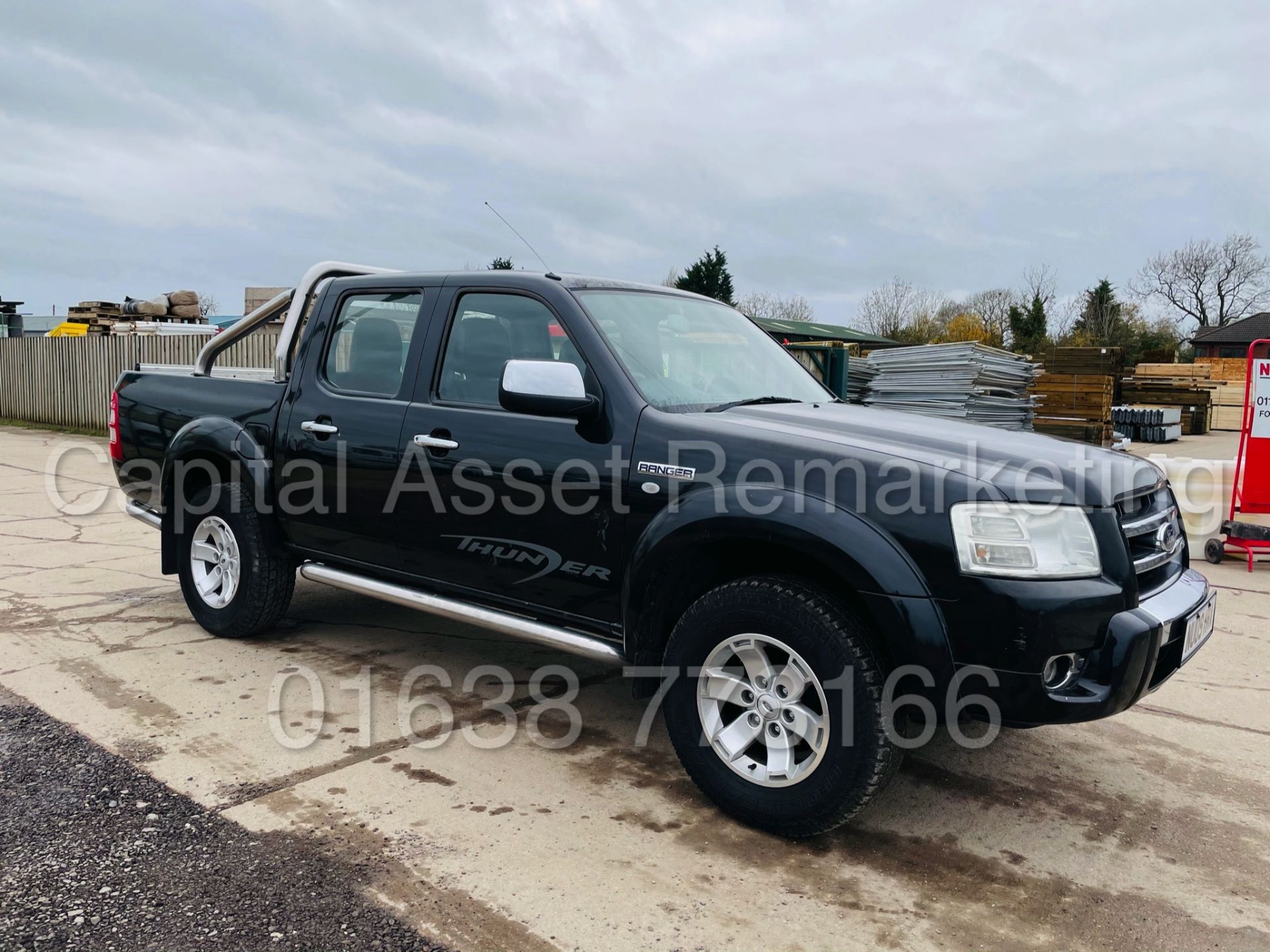 ON SALE FORD RANGER *THUNDER* DOUBLE CAB 4X4 PICK-UP (2009) '2.5 TDCI - 1 *LEATHER - A/C* (NO VAT)