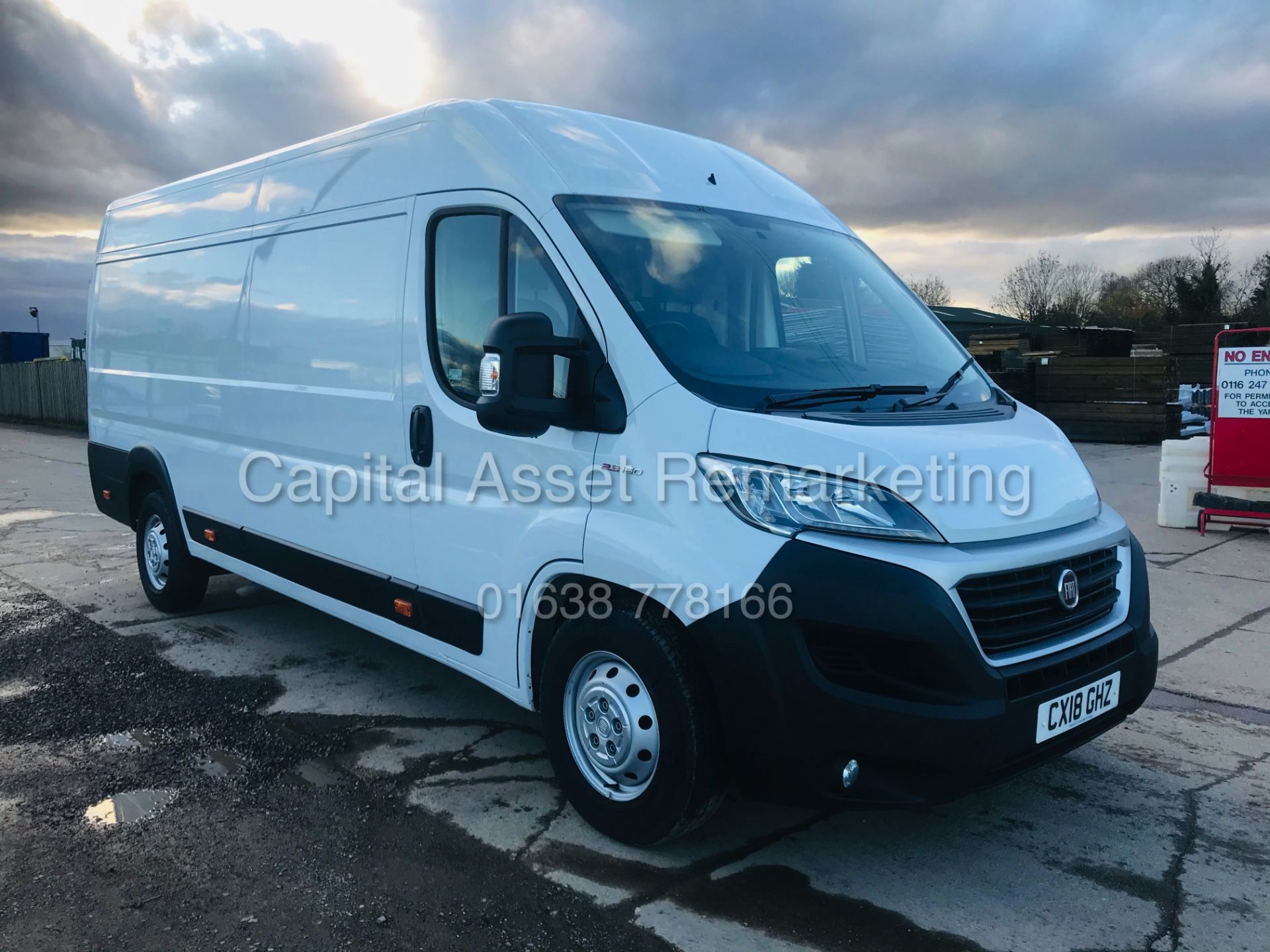 (On Sale) FIAT DUCATO 2.3 MULTIJET (150) MAXI L4H2 - EURO 6 -XLWB -SAT NAV- 1 OWNER -FSH - 18 REG - Image 3 of 23