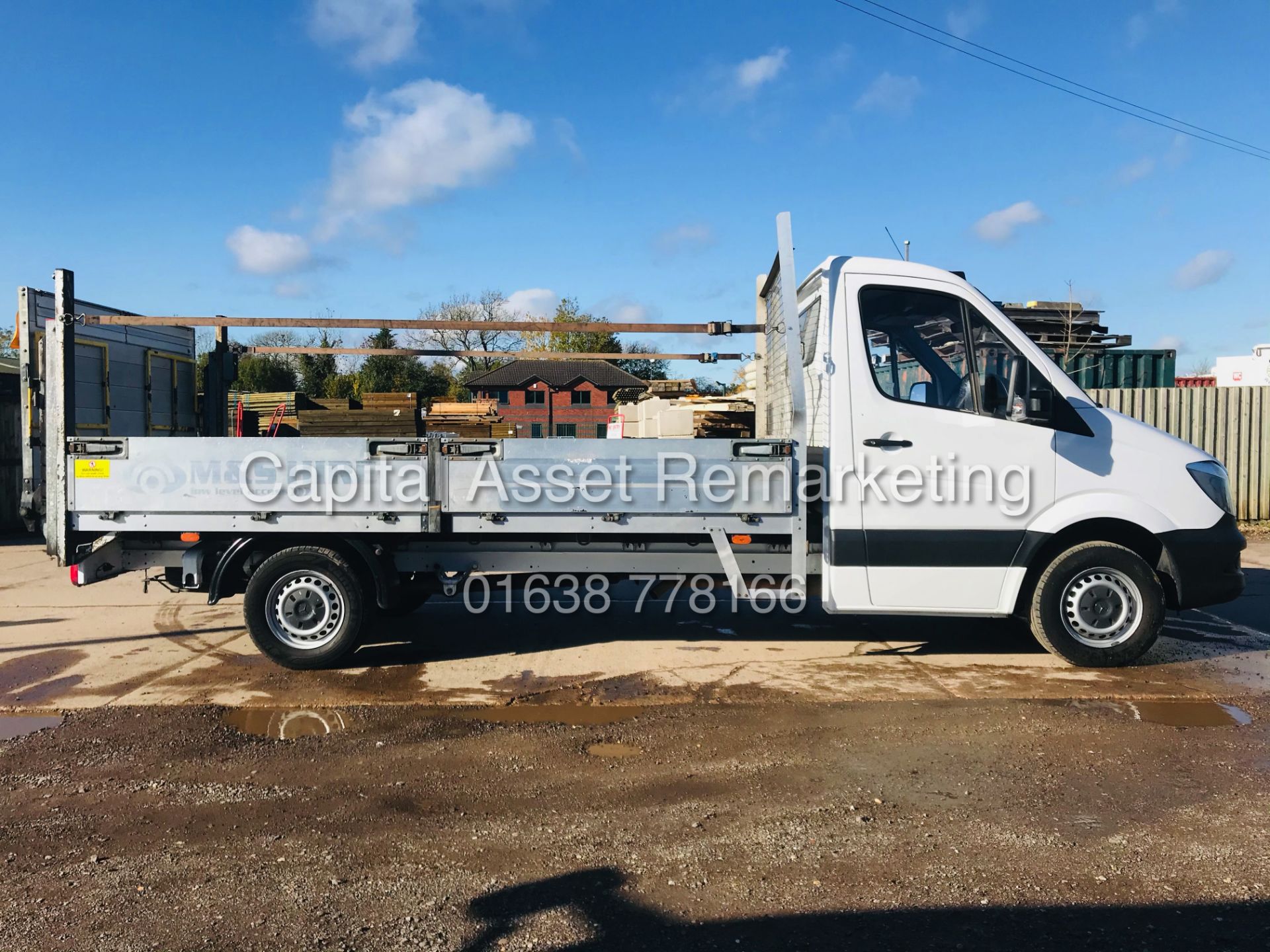 On Sale MERCEDES SPRINTER 316CDI LWB "14FT DROPSIDE" WITH TAIL-LIFT (17 REG) EURO 6 - ULEZ COMPLIANT - Image 12 of 22