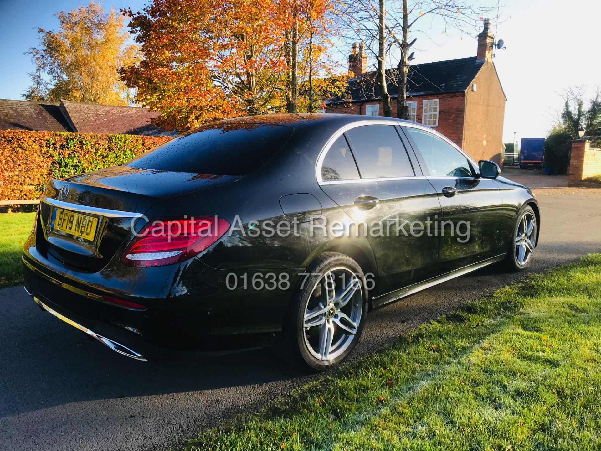 On Sale MERCEDES E220d "AMG LINE" 9G AUTO SALOON - 18 REG - BLACK - LOW MILES - HUGE SPEC- SAT NAV - - Image 9 of 36