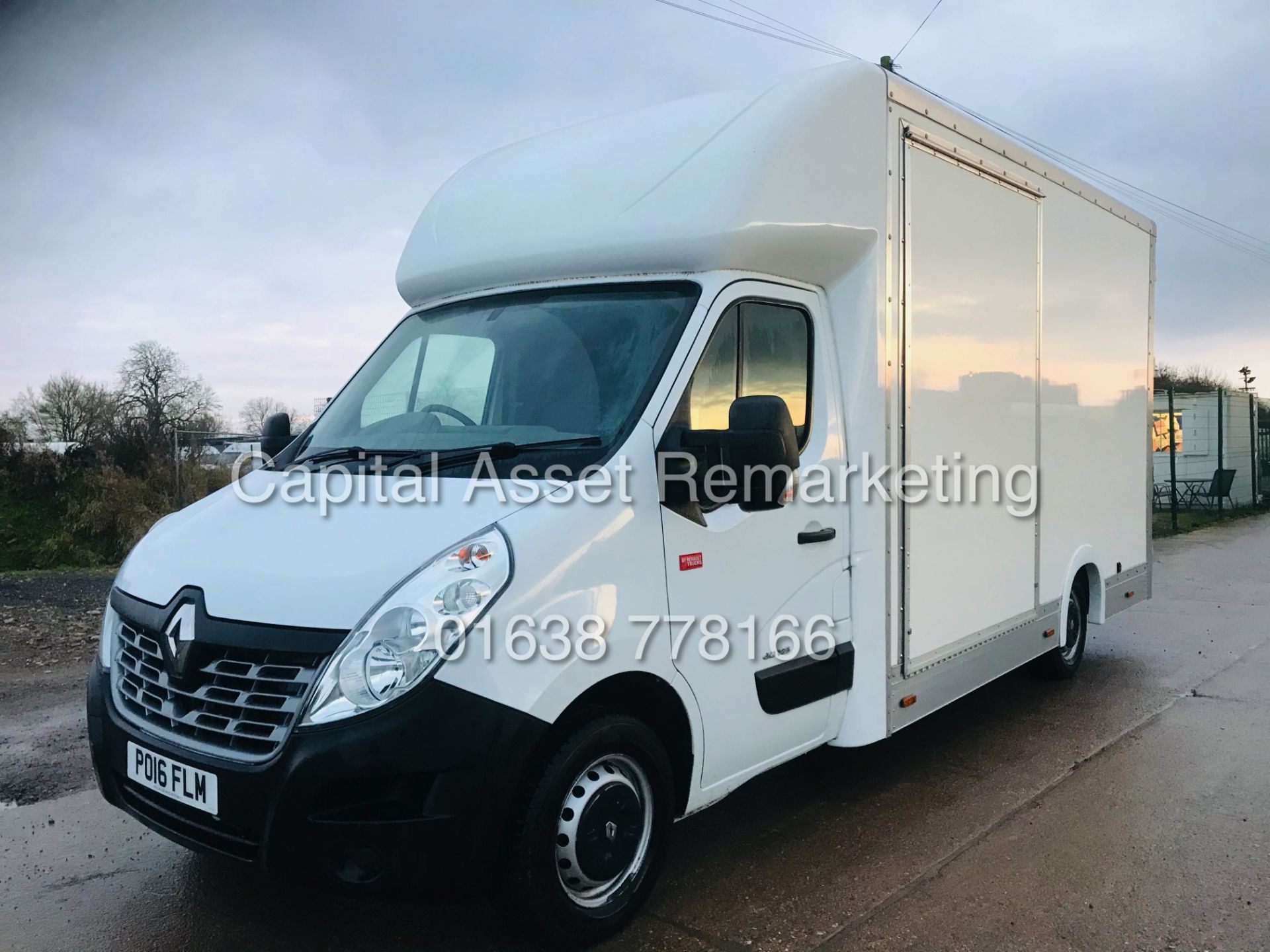 (ON SALE) RENAULT MASTER 2.3DTI (125) "LWB" MAXI LOW LUTON VAN (16 REG) ONLY 78K MILES - 1 OWNER - Image 3 of 23