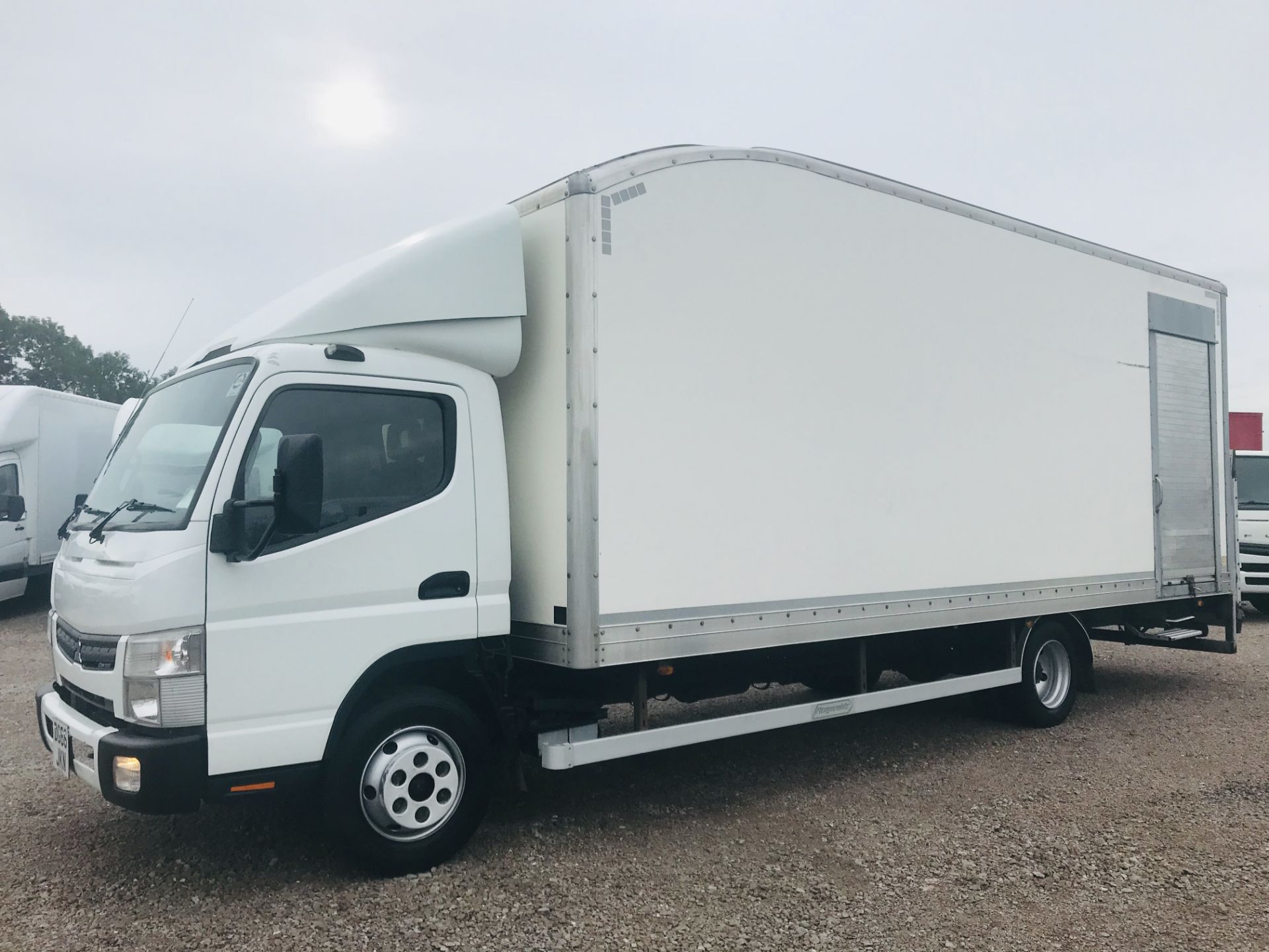 On Sale MITSUBISHI FUSO CANTER 7C15 3.0TD "LWB" 22ft BOX VAN- TAIL LIFT- 66 REG - LOW MILES-EURO 6