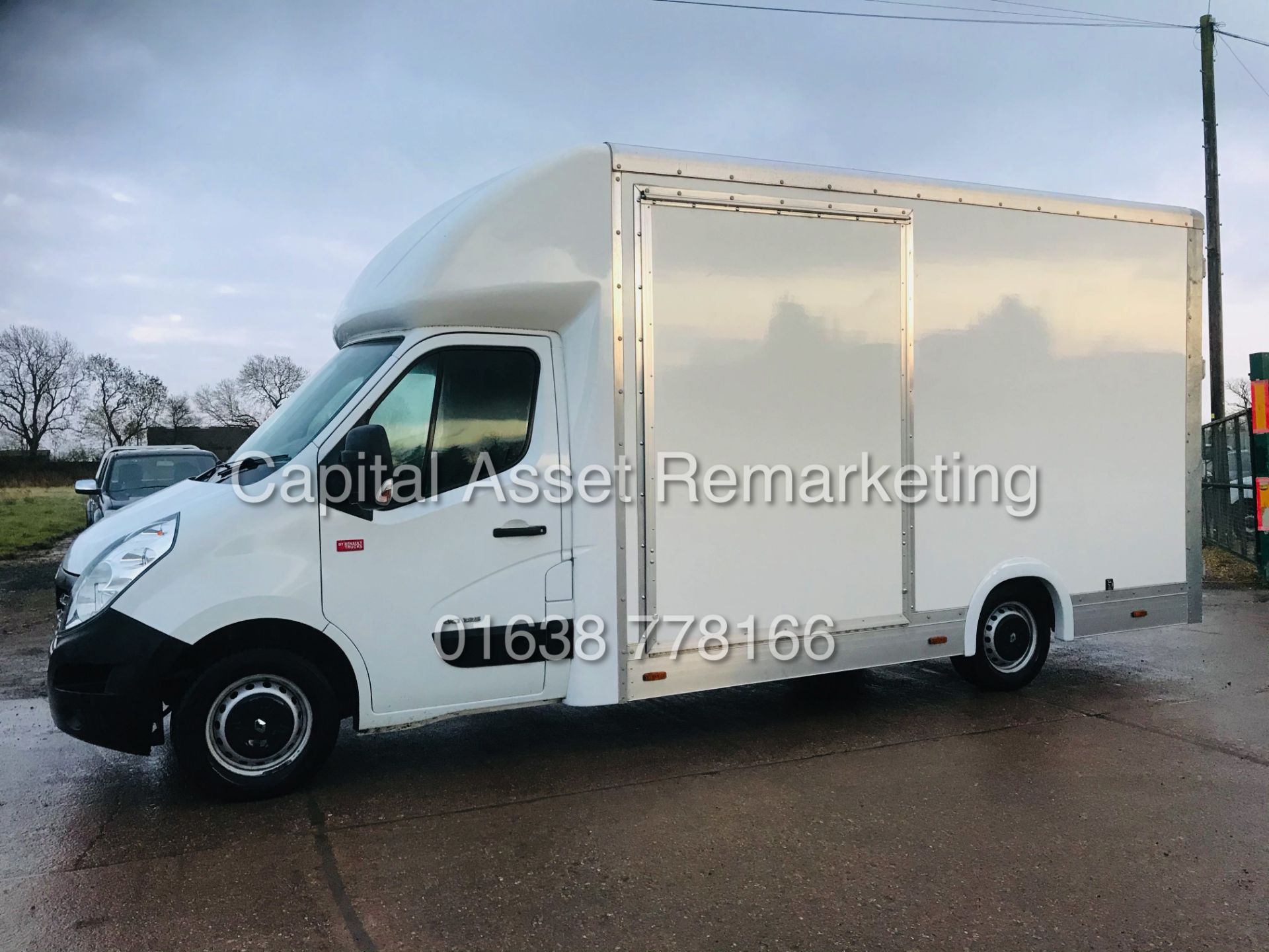 (ON SALE) RENAULT MASTER 2.3DTI (125) "LWB" MAXI LOW LUTON VAN (16 REG) ONLY 78K MILES - 1 OWNER