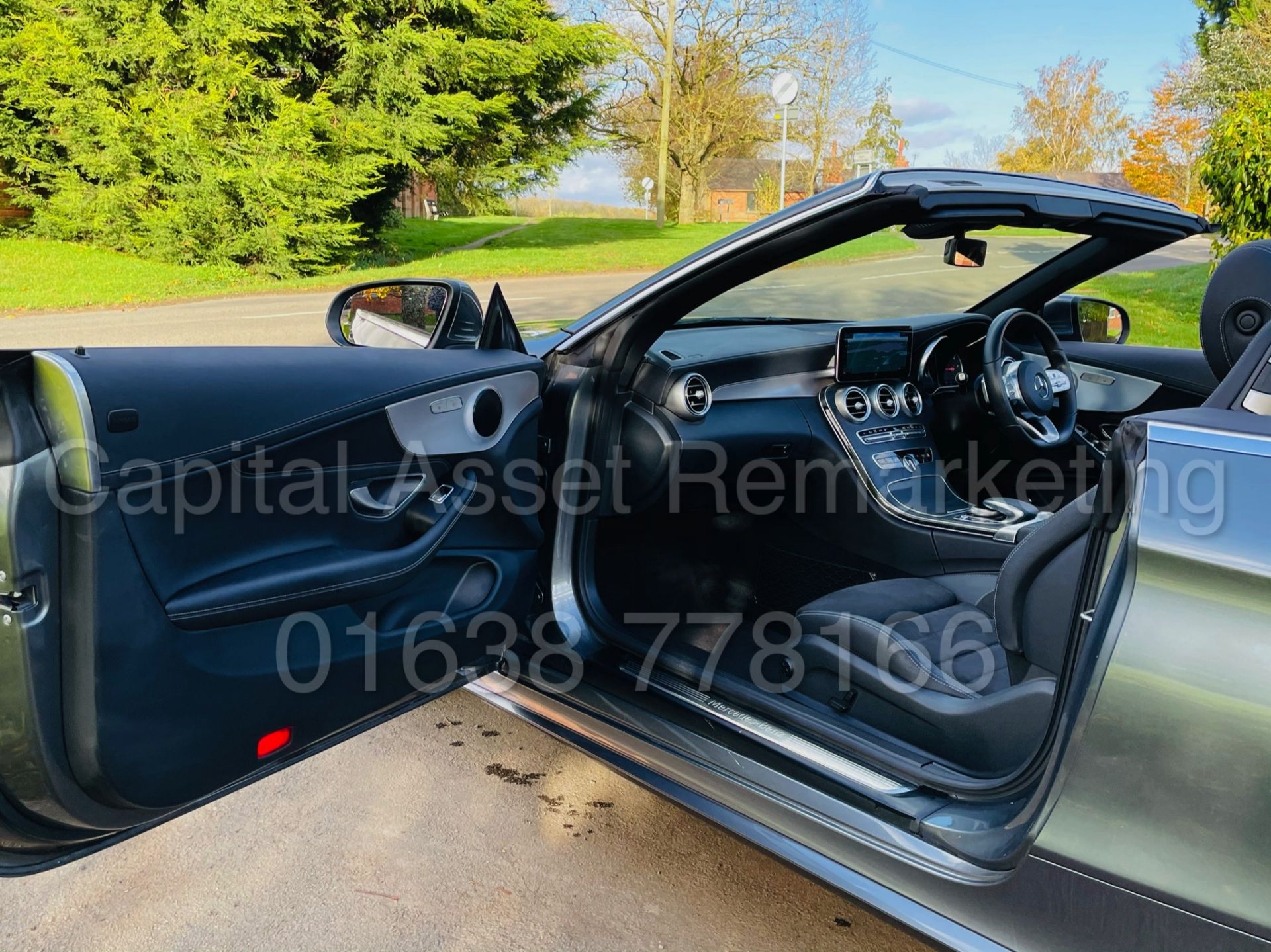 (On Sale) MERCEDES-BENZ C220D *AMG LINE -CABRIOLET* (2019) '9G AUTO - LEATHER - SAT NAV' *HUGE SPEC* - Image 18 of 43