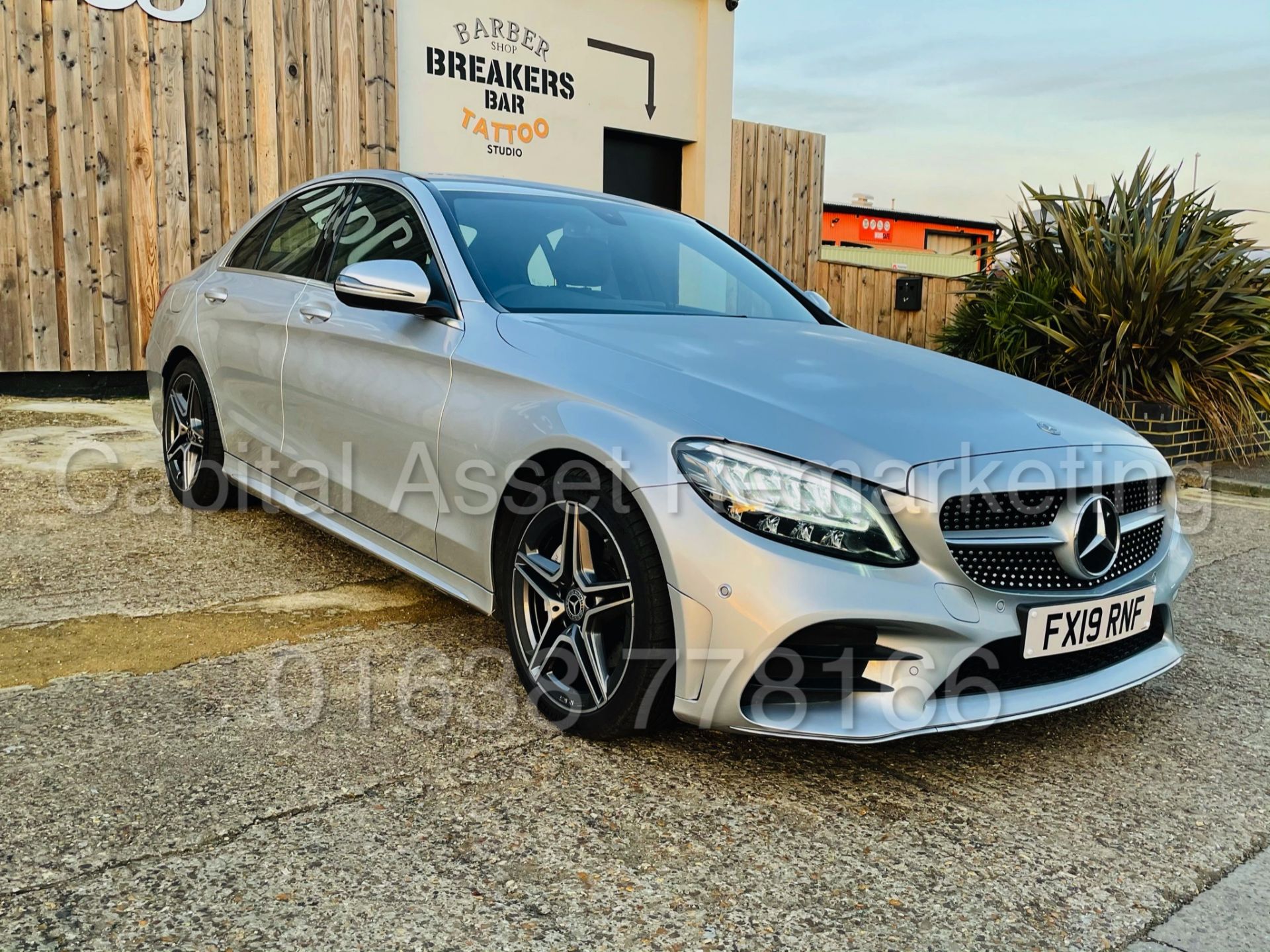 (On Sale) MERCEDES-BENZ C220d *AMG LINE* SALOON (2019) 9-G TRONIC - LEATHER - SAT NAV *HUGE SPEC* - Image 3 of 51