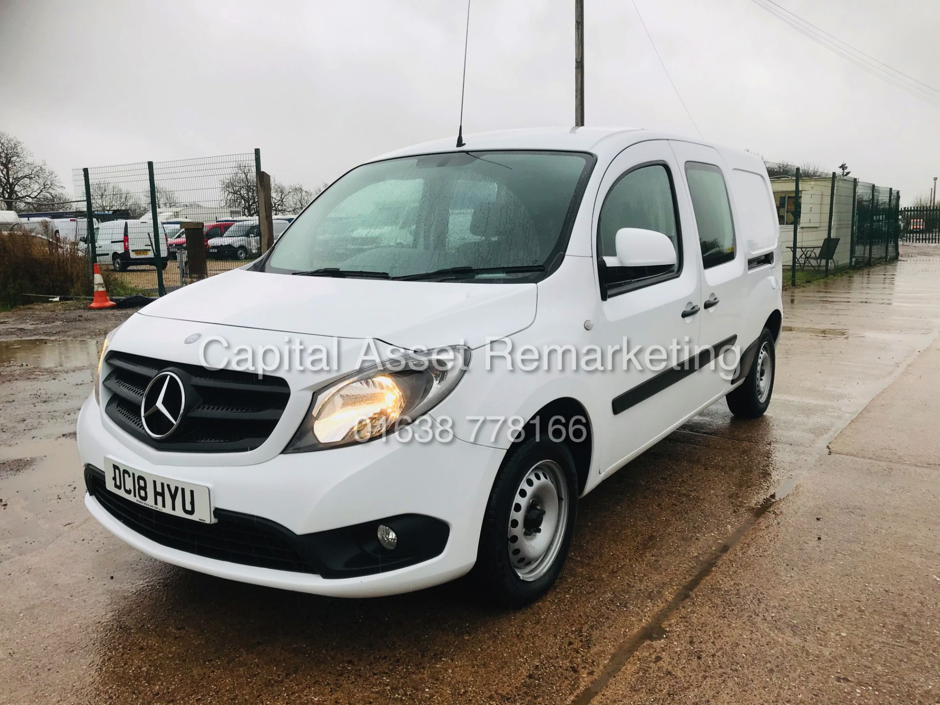 MERCEDES CITAN 111CDI LWB "5 SEATER DUALINER / CREW VAN" (18 REG) AIR CON - CRUISE - ELECTRIC PACK - Image 5 of 22