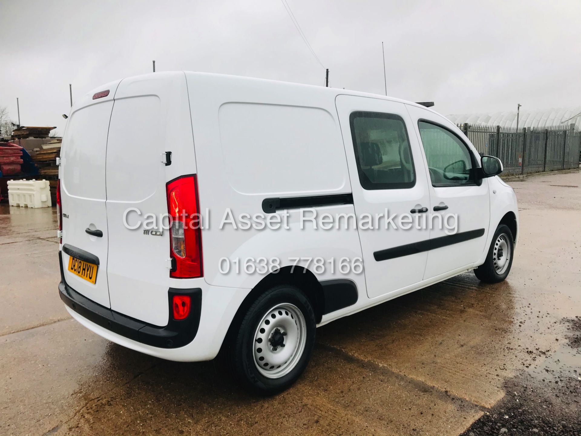 MERCEDES CITAN 111CDI LWB "5 SEATER DUALINER / CREW VAN" (18 REG) AIR CON - CRUISE - ELECTRIC PACK - Image 11 of 22