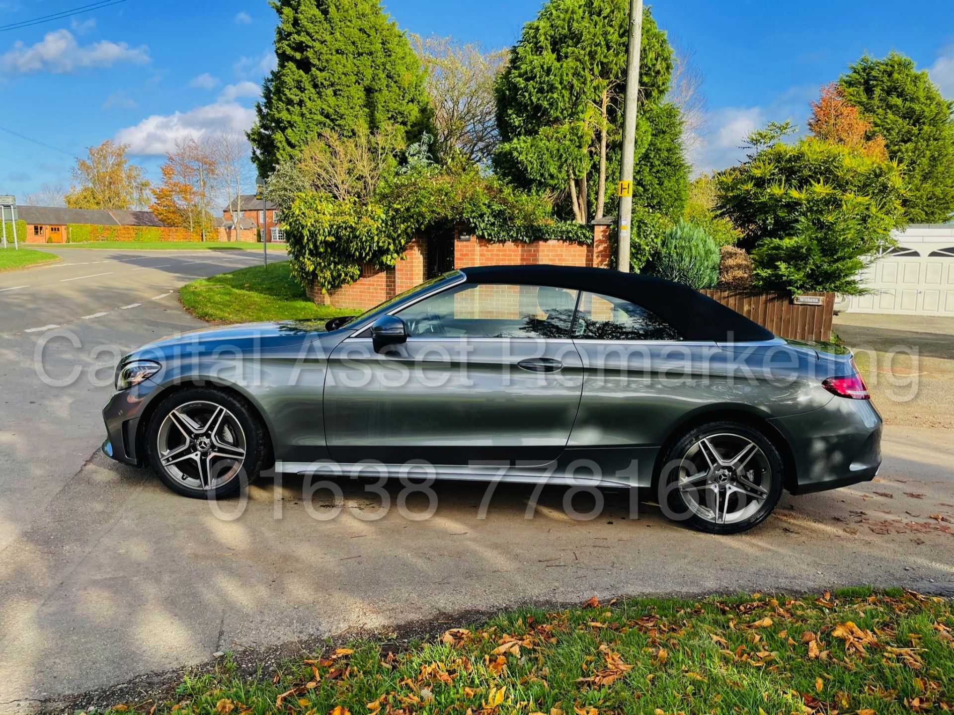 (On Sale) MERCEDES-BENZ C220D *AMG LINE -CABRIOLET* (2019) '9G AUTO - LEATHER - SAT NAV' *HUGE SPEC* - Image 8 of 43