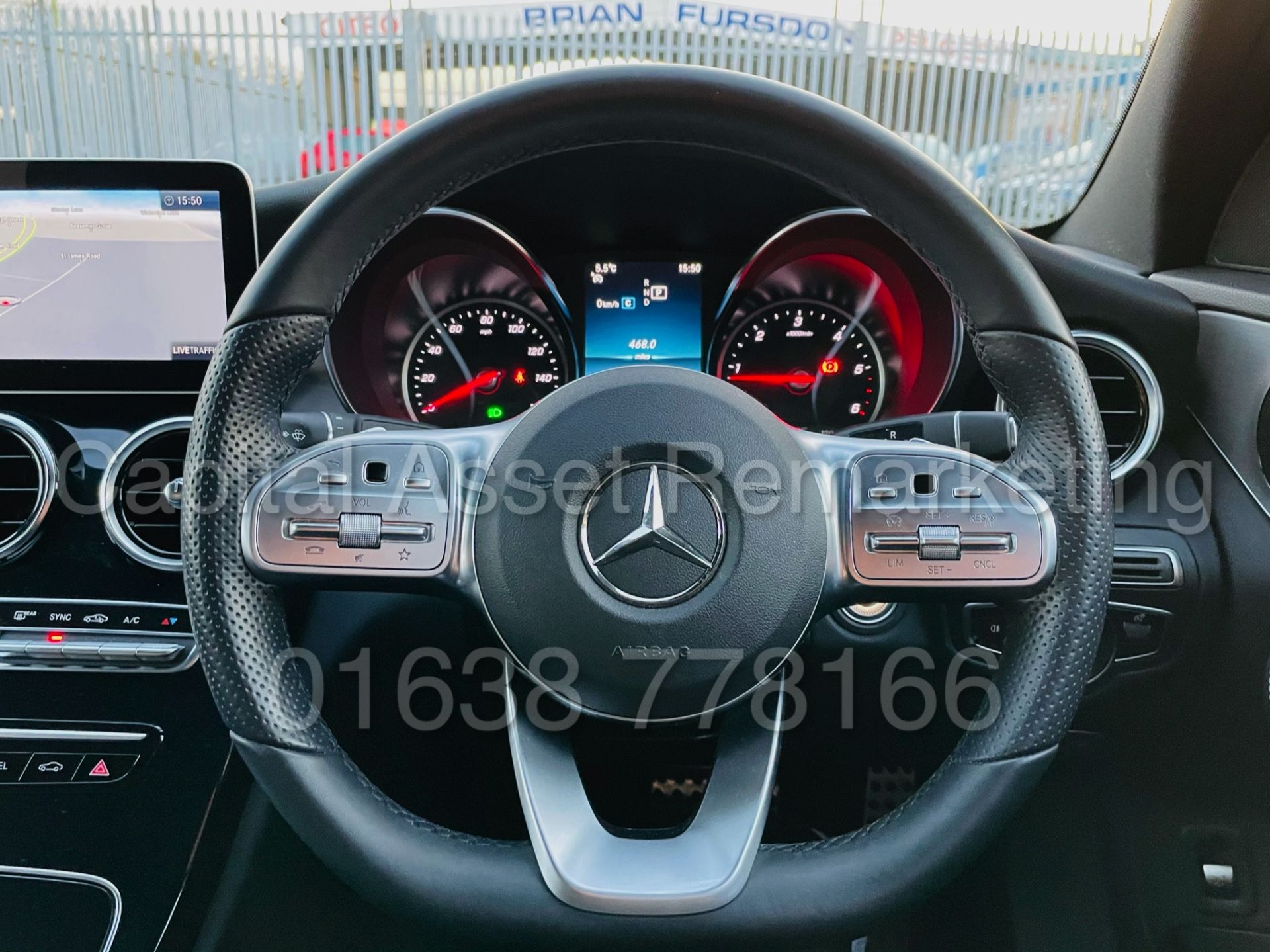 (On Sale) MERCEDES-BENZ C220d *AMG LINE* SALOON (2019) 9-G TRONIC - LEATHER - SAT NAV *HUGE SPEC* - Image 49 of 51