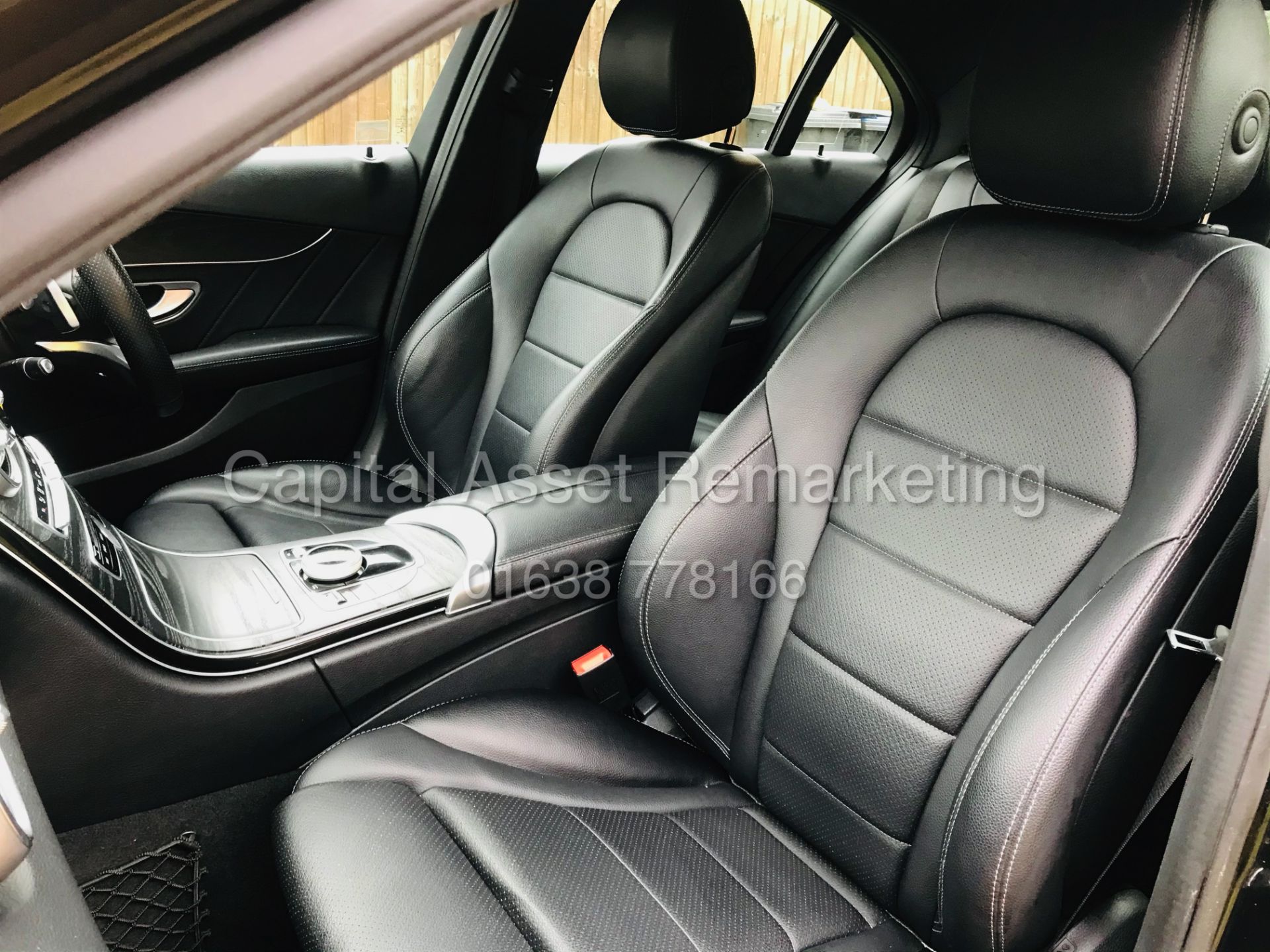 ON SALE MERCEDES C220d "AMG-LINE" 9G TRONIC / AUTO (18 REG) 1 OWNER FSH - SAT NAV - LEATHER - - Image 14 of 29