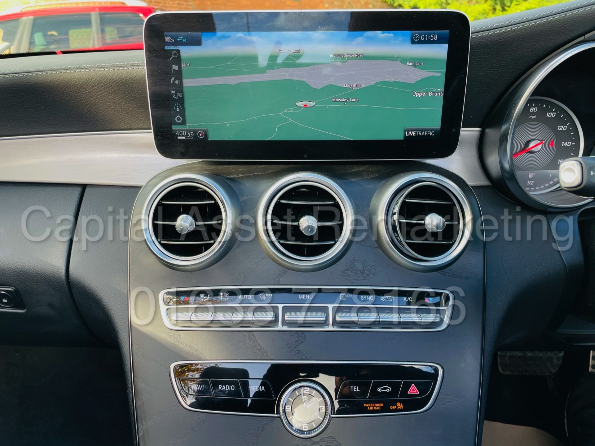 (On Sale) MERCEDES-BENZ C220D *AMG LINE -CABRIOLET* (2019) '9G AUTO - LEATHER - SAT NAV' *HUGE SPEC* - Image 37 of 43