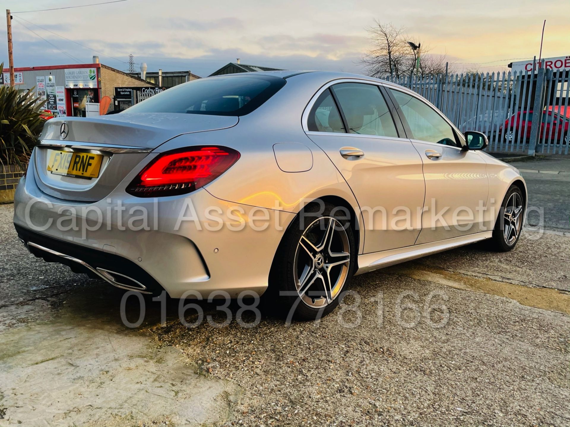 (On Sale) MERCEDES-BENZ C220d *AMG LINE* SALOON (2019) 9-G TRONIC - LEATHER - SAT NAV *HUGE SPEC* - Image 12 of 51