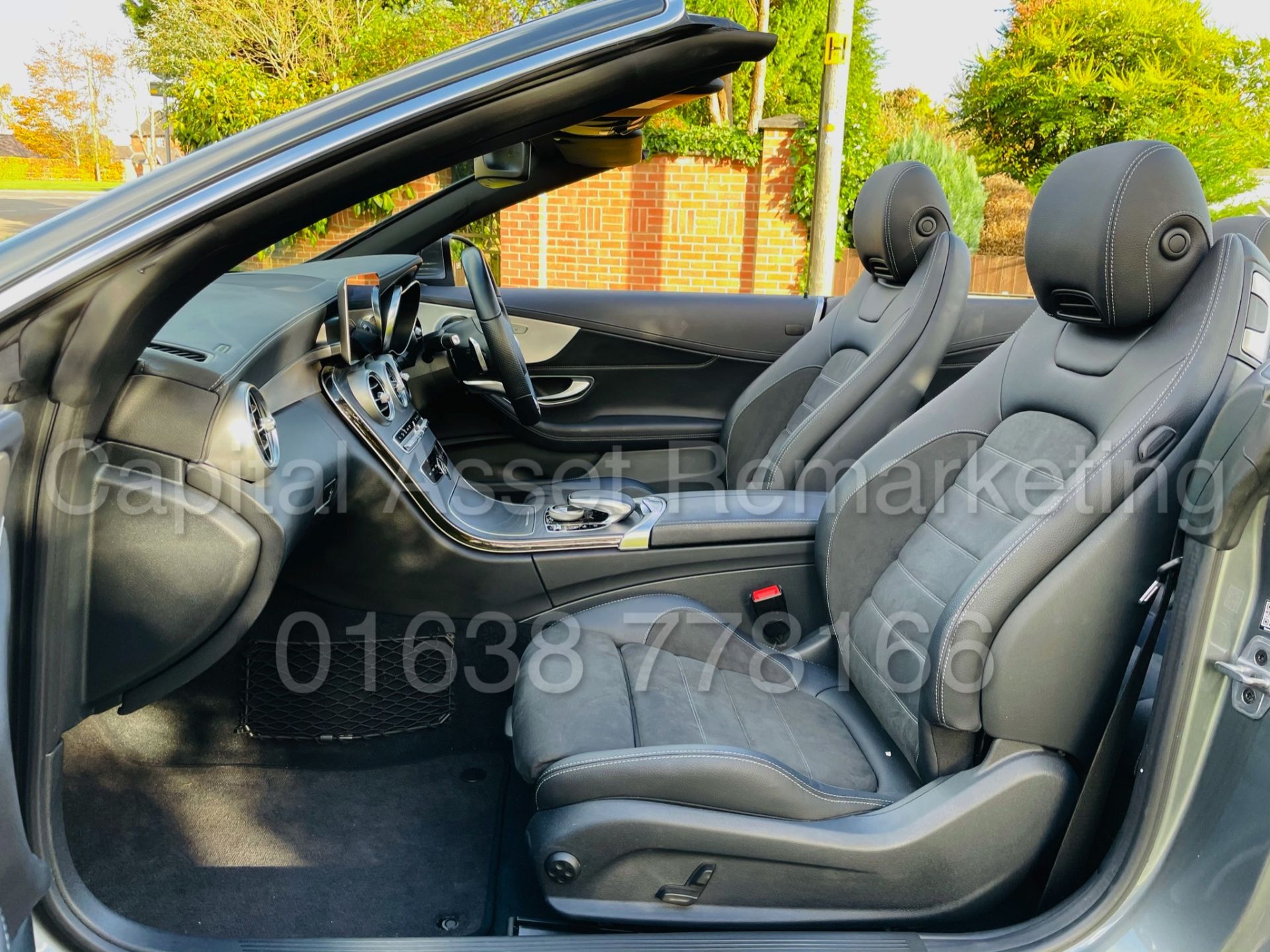 (On Sale) MERCEDES-BENZ C220D *AMG LINE -CABRIOLET* (2019) '9G AUTO - LEATHER - SAT NAV' *HUGE SPEC* - Image 22 of 43