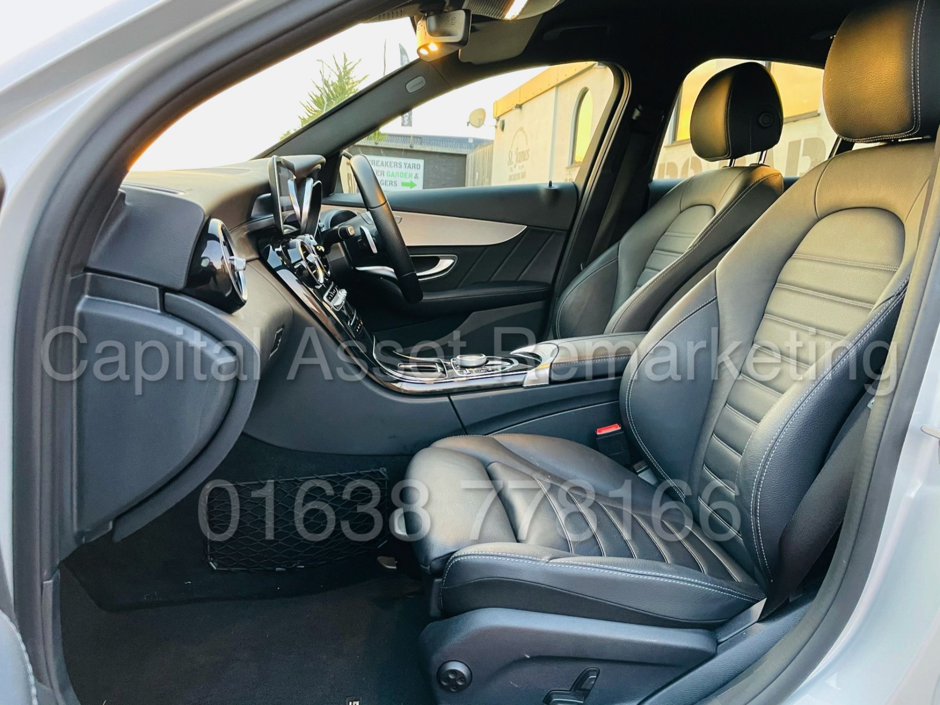 (On Sale) MERCEDES-BENZ C220d *AMG LINE* SALOON (2019) 9-G TRONIC - LEATHER - SAT NAV *HUGE SPEC* - Image 24 of 51