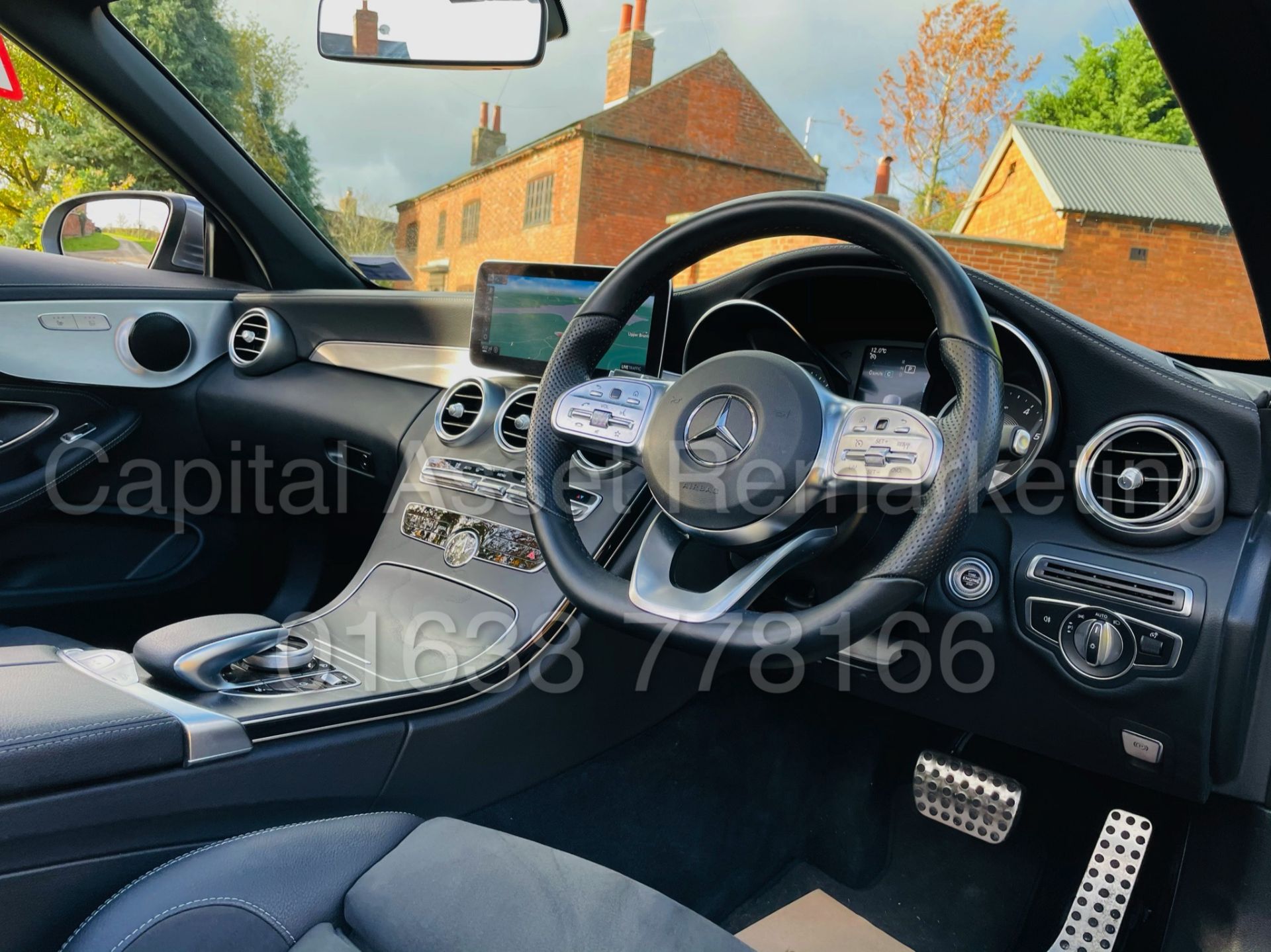 (On Sale) MERCEDES-BENZ C220D *AMG LINE -CABRIOLET* (2019) '9G AUTO - LEATHER - SAT NAV' *HUGE SPEC* - Image 32 of 43