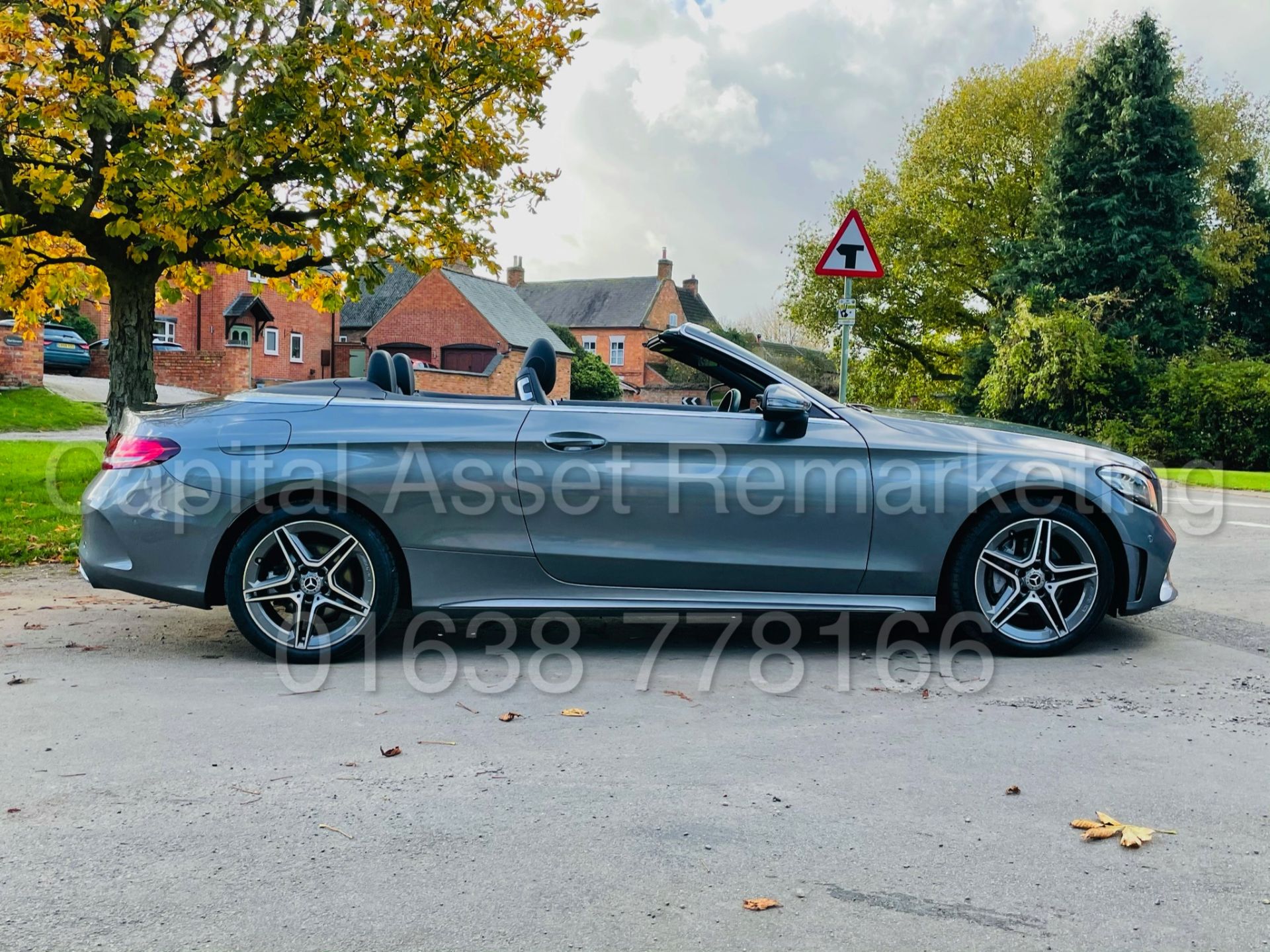 (On Sale) MERCEDES-BENZ C220D *AMG LINE -CABRIOLET* (2019) '9G AUTO - LEATHER - SAT NAV' *HUGE SPEC* - Image 12 of 43