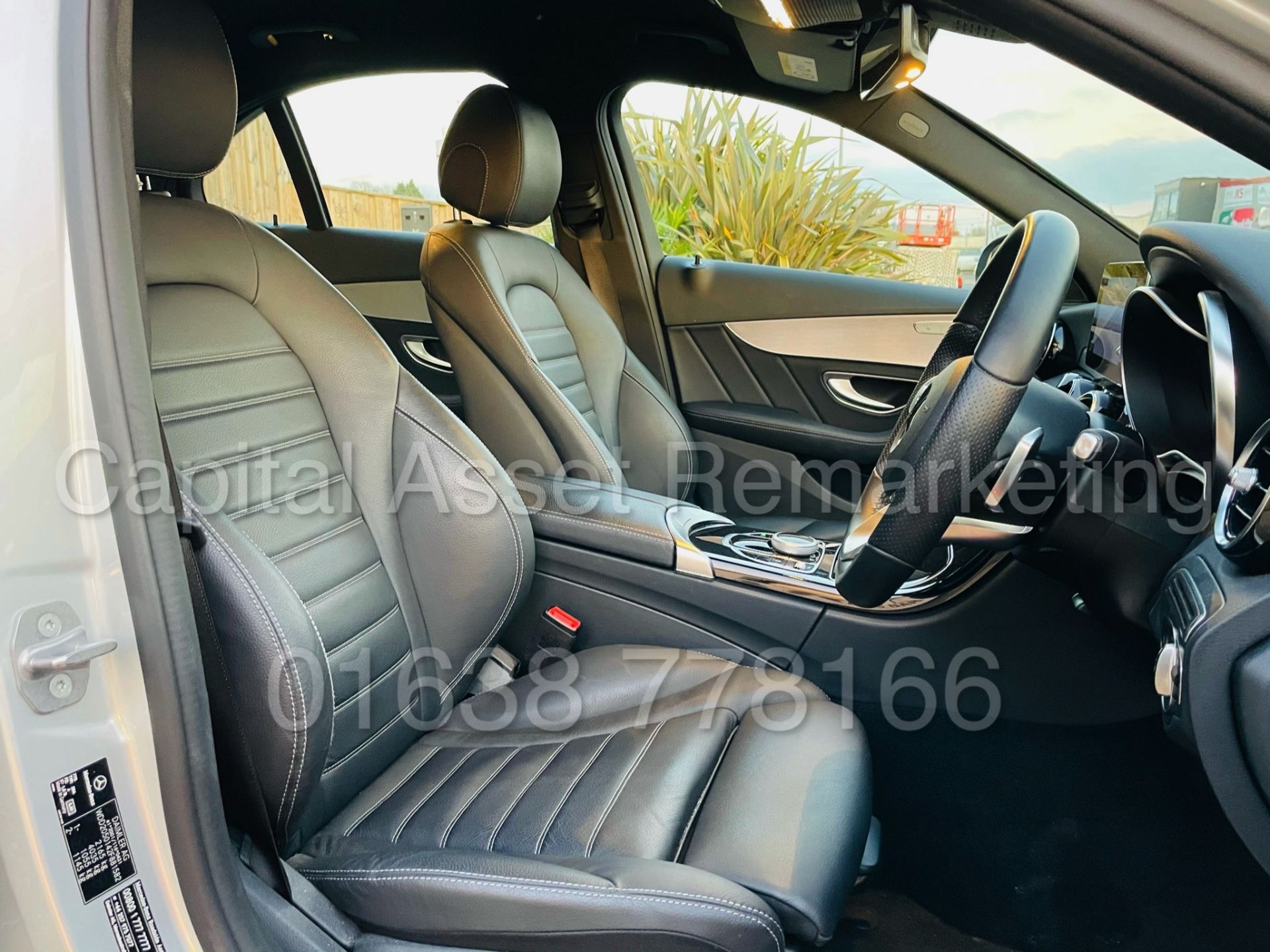 (On Sale) MERCEDES-BENZ C220d *AMG LINE* SALOON (2019) 9-G TRONIC - LEATHER - SAT NAV *HUGE SPEC* - Image 34 of 51