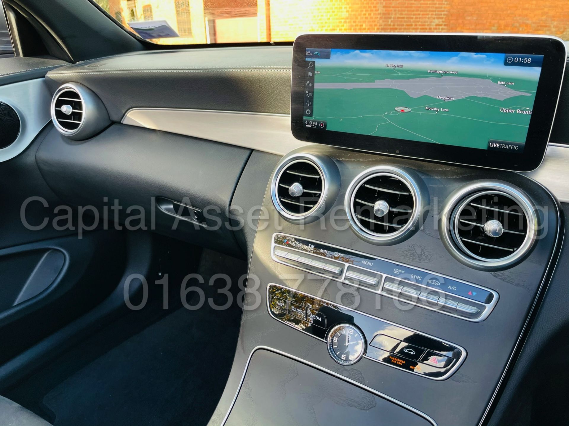 (On Sale) MERCEDES-BENZ C220D *AMG LINE -CABRIOLET* (2019) '9G AUTO - LEATHER - SAT NAV' *HUGE SPEC* - Image 36 of 43