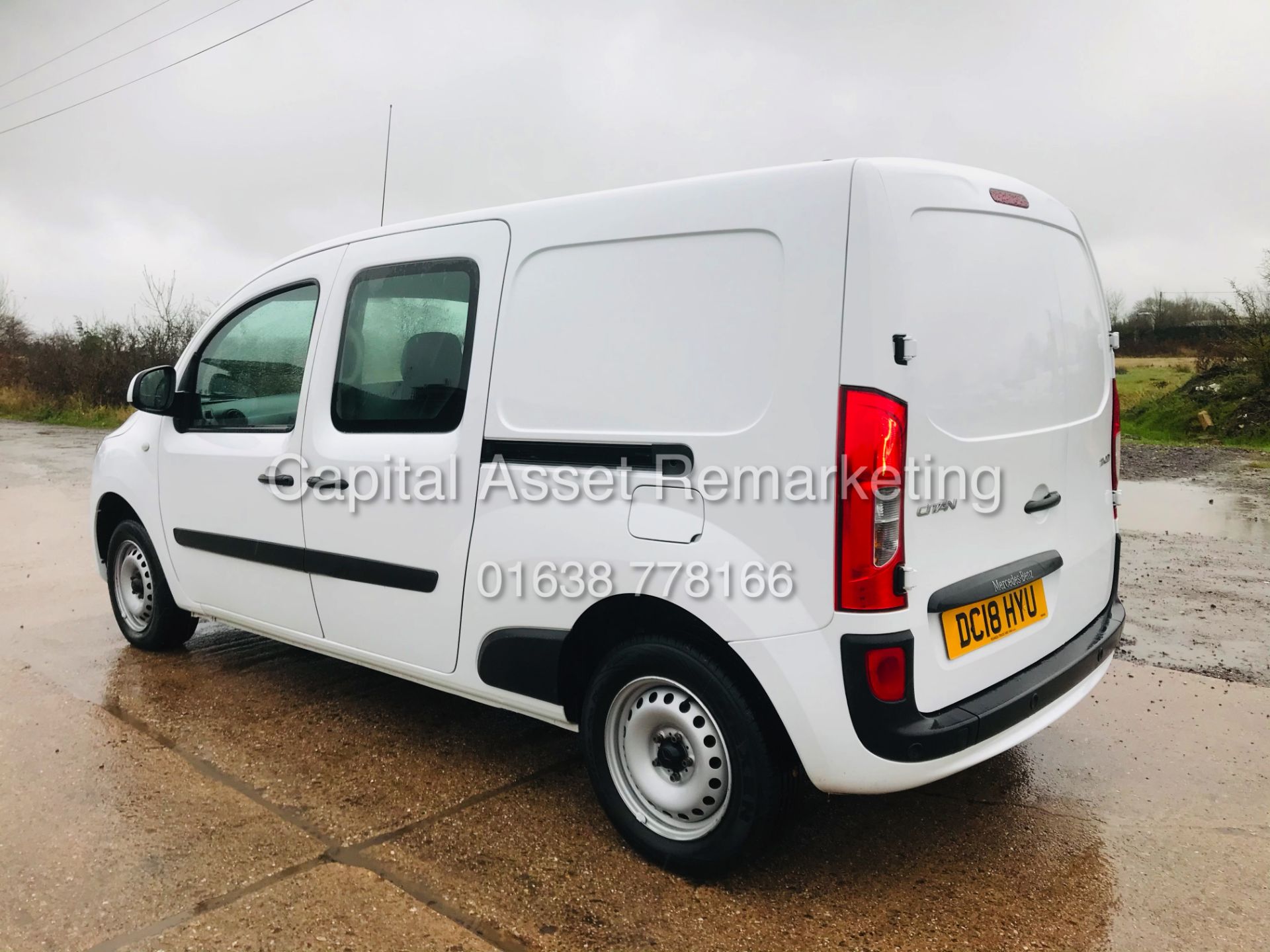 MERCEDES CITAN 111CDI LWB "5 SEATER DUALINER / CREW VAN" (18 REG) AIR CON - CRUISE - ELECTRIC PACK - Image 9 of 22