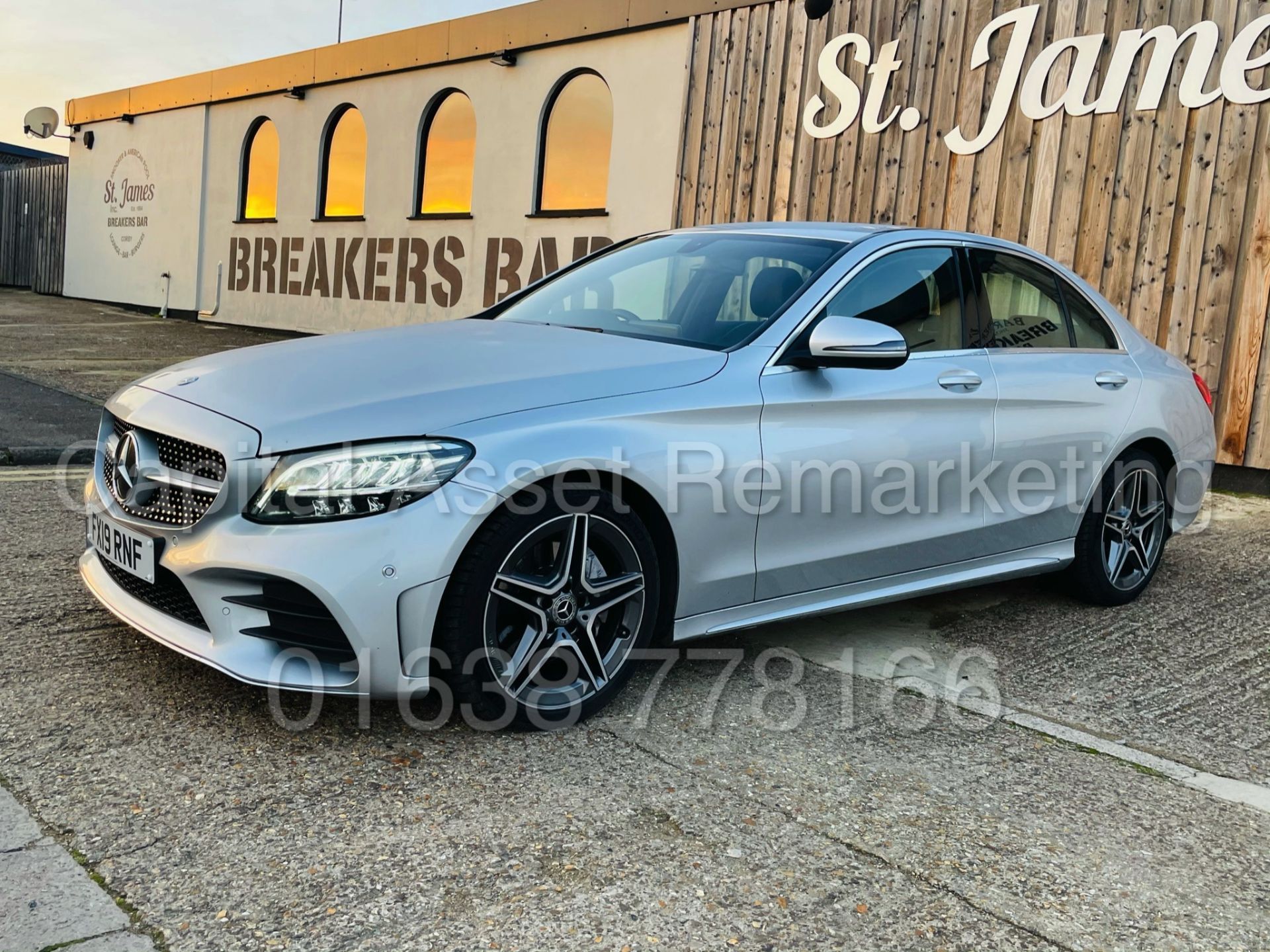 (On Sale) MERCEDES-BENZ C220d *AMG LINE* SALOON (2019) 9-G TRONIC - LEATHER - SAT NAV *HUGE SPEC* - Image 6 of 51