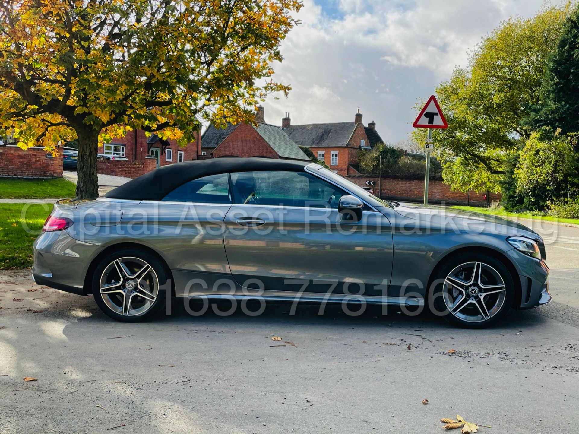 (On Sale) MERCEDES-BENZ C220D *AMG LINE -CABRIOLET* (2019) '9G AUTO - LEATHER - SAT NAV' *HUGE SPEC* - Image 13 of 43