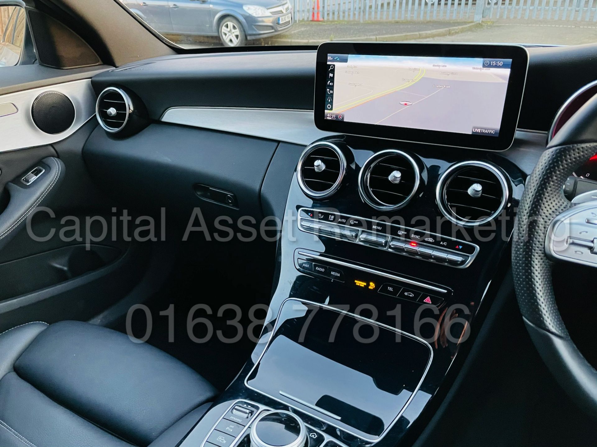 (On Sale) MERCEDES-BENZ C220d *AMG LINE* SALOON (2019) 9-G TRONIC - LEATHER - SAT NAV *HUGE SPEC* - Image 42 of 51