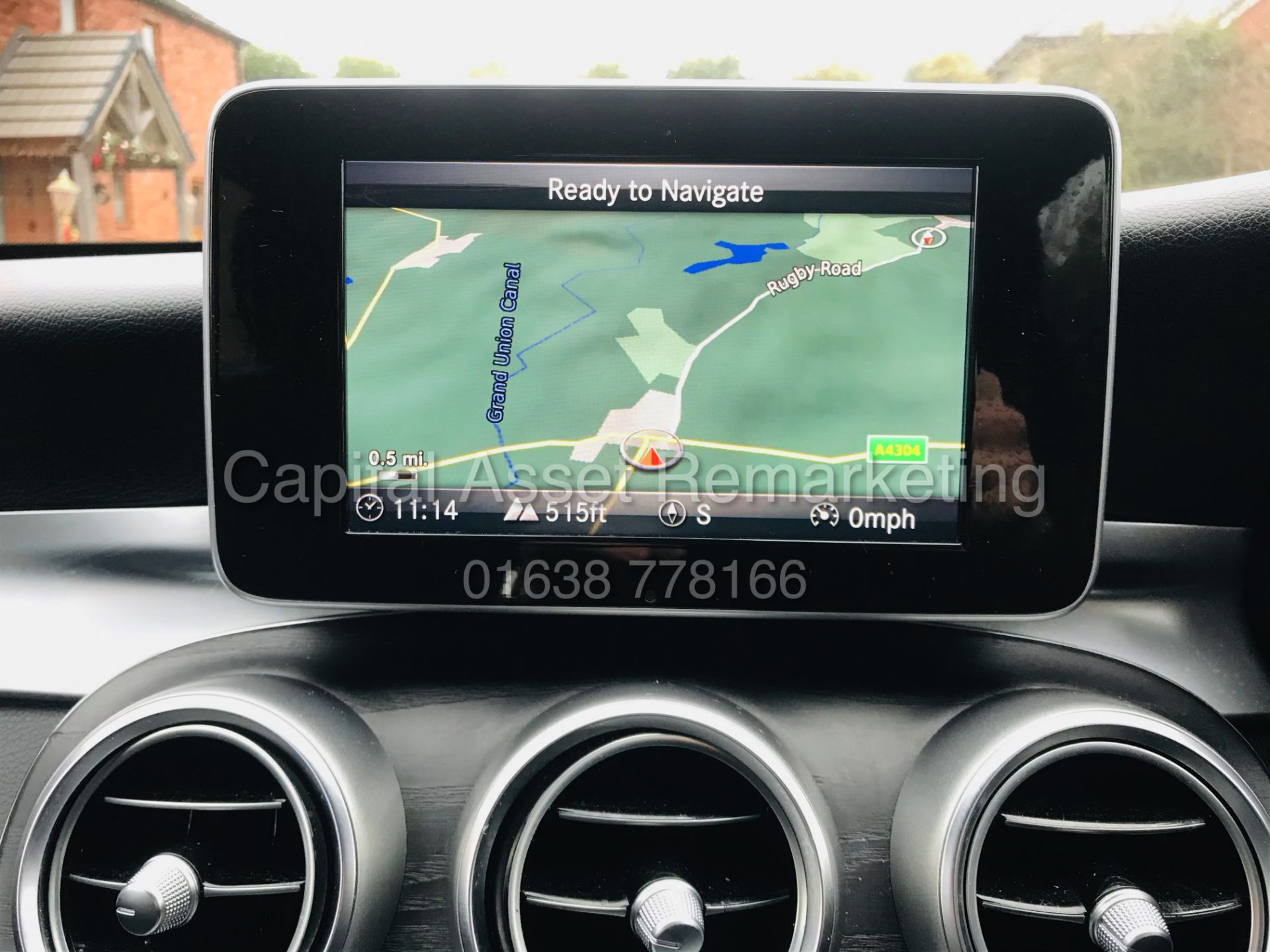 ON SALE MERCEDES C220d "AMG-LINE" 9G TRONIC / AUTO (18 REG) 1 OWNER FSH - SAT NAV - LEATHER - - Image 17 of 29