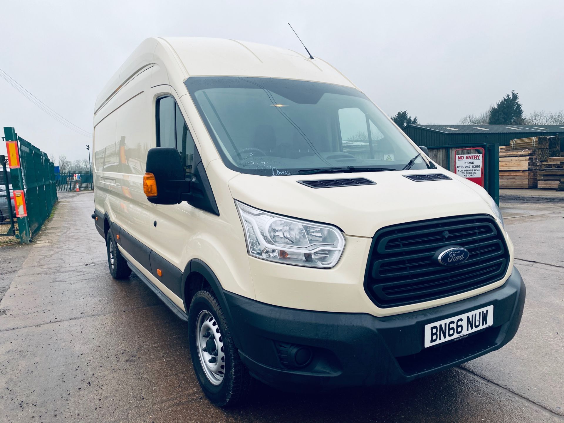 ON SALE FORD TRANSIT 2.2TDCI "XLWB" JUMBO L4H3 (EURO 6) 2017 MODEL - 1 KEEPER -- EXTRA LONG WHEEL - Image 2 of 15