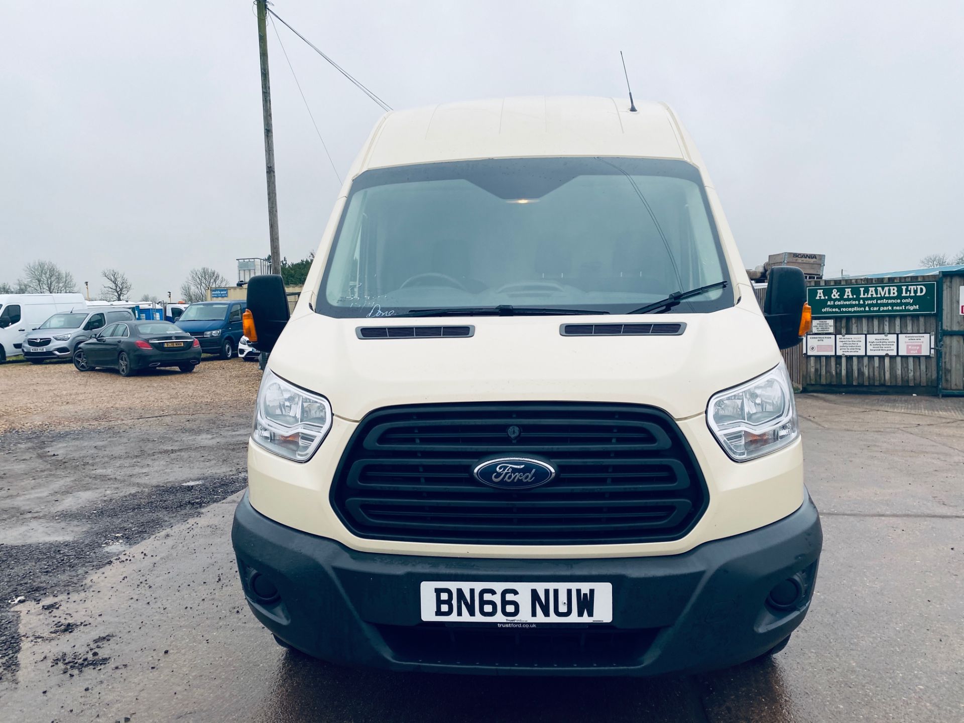 ON SALE FORD TRANSIT 2.2TDCI "XLWB" JUMBO L4H3 (EURO 6) 2017 MODEL - 1 KEEPER -- EXTRA LONG WHEEL - Image 8 of 15