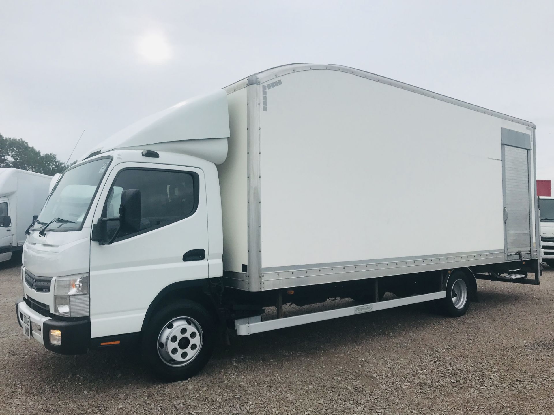 On Sale FUSO CANTER 7C15 "LWB" 22ft BOX VAN WITH ELECTRIC TAIL LIFT - 2017 MODEL - EURO 6 - ONLY 94K - Image 2 of 16