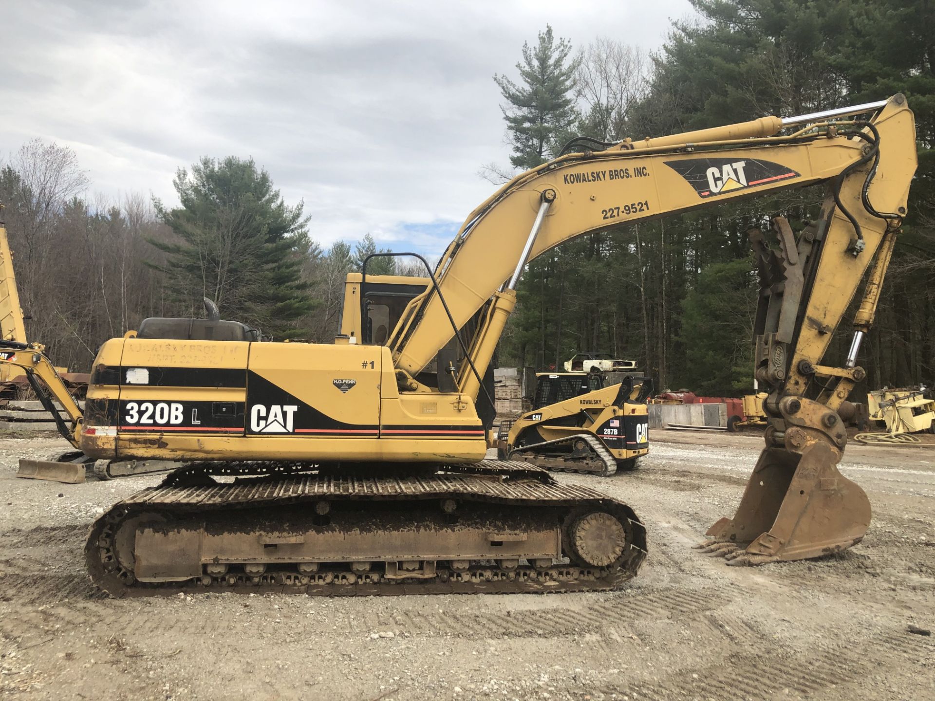 1998 CAT 320-BL track excavator, s/n 6CR02154, 7267 hours, manual thumb, hydraulic quick coupler - Image 10 of 41