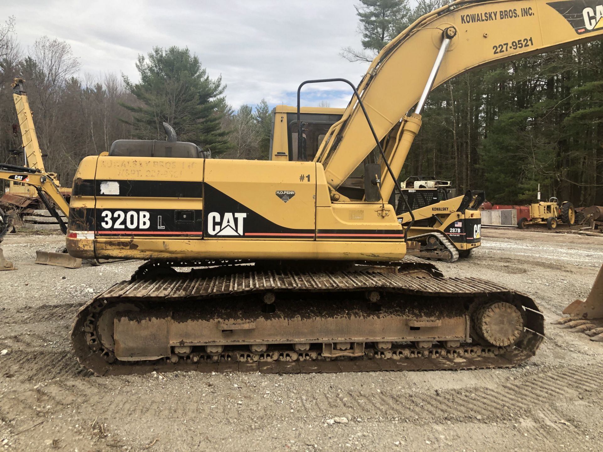 1998 CAT 320-BL track excavator, s/n 6CR02154, 7267 hours, manual thumb, hydraulic quick coupler - Image 9 of 41