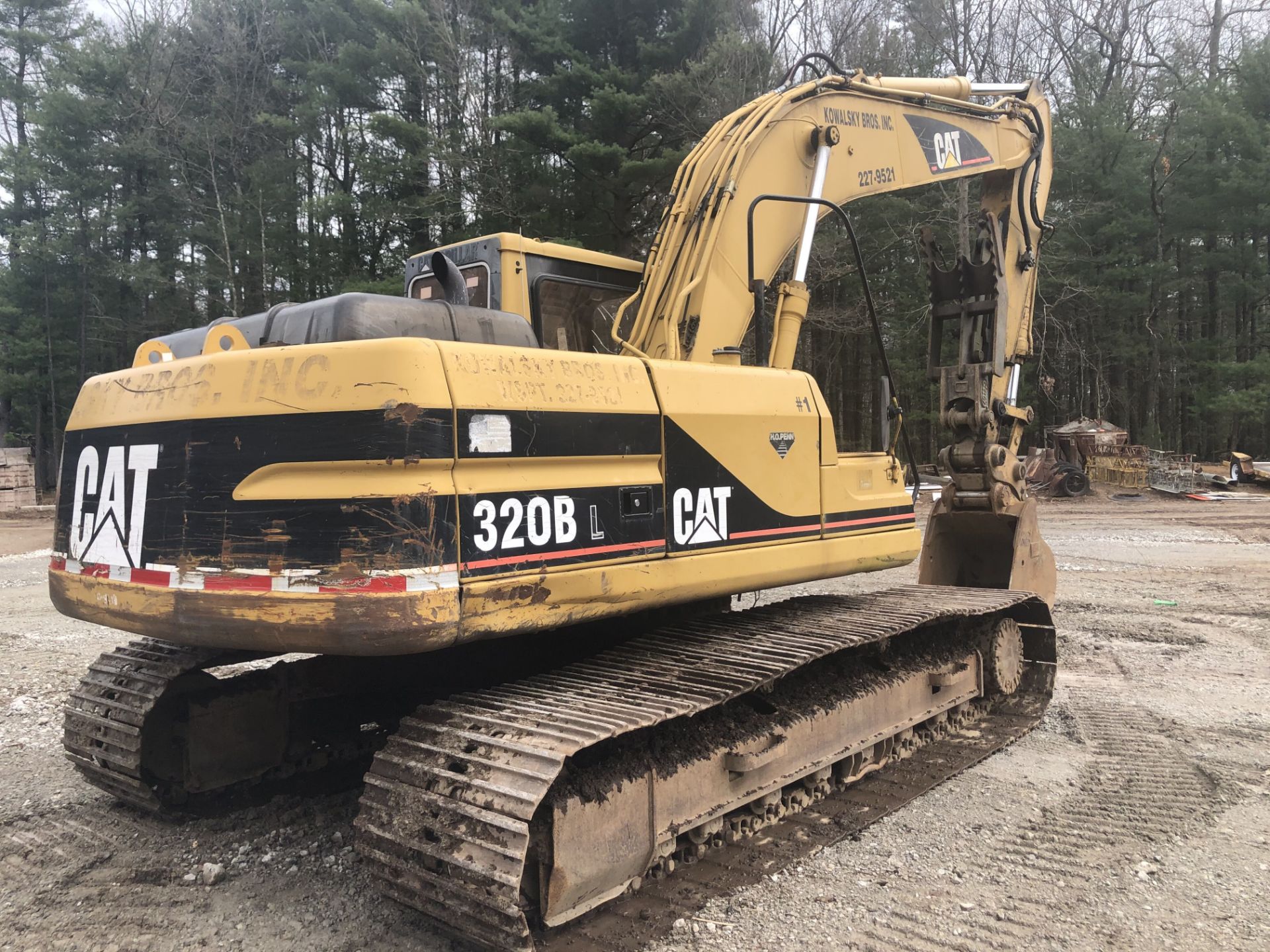 1998 CAT 320-BL track excavator, s/n 6CR02154, 7267 hours, manual thumb, hydraulic quick coupler - Image 7 of 41