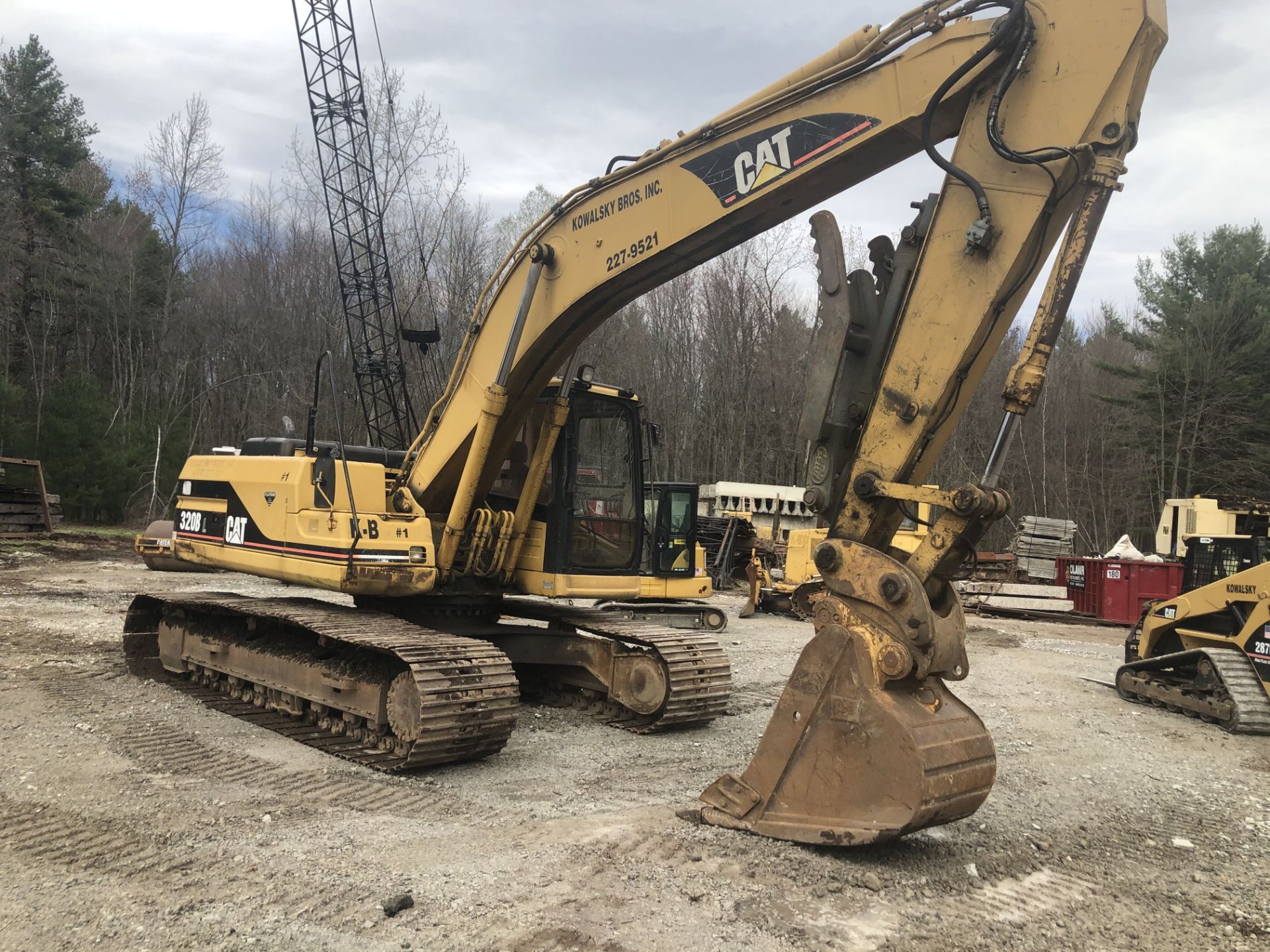 1998 CAT 320-BL track excavator, s/n 6CR02154, 7267 hours, manual thumb, hydraulic quick coupler - Image 12 of 41