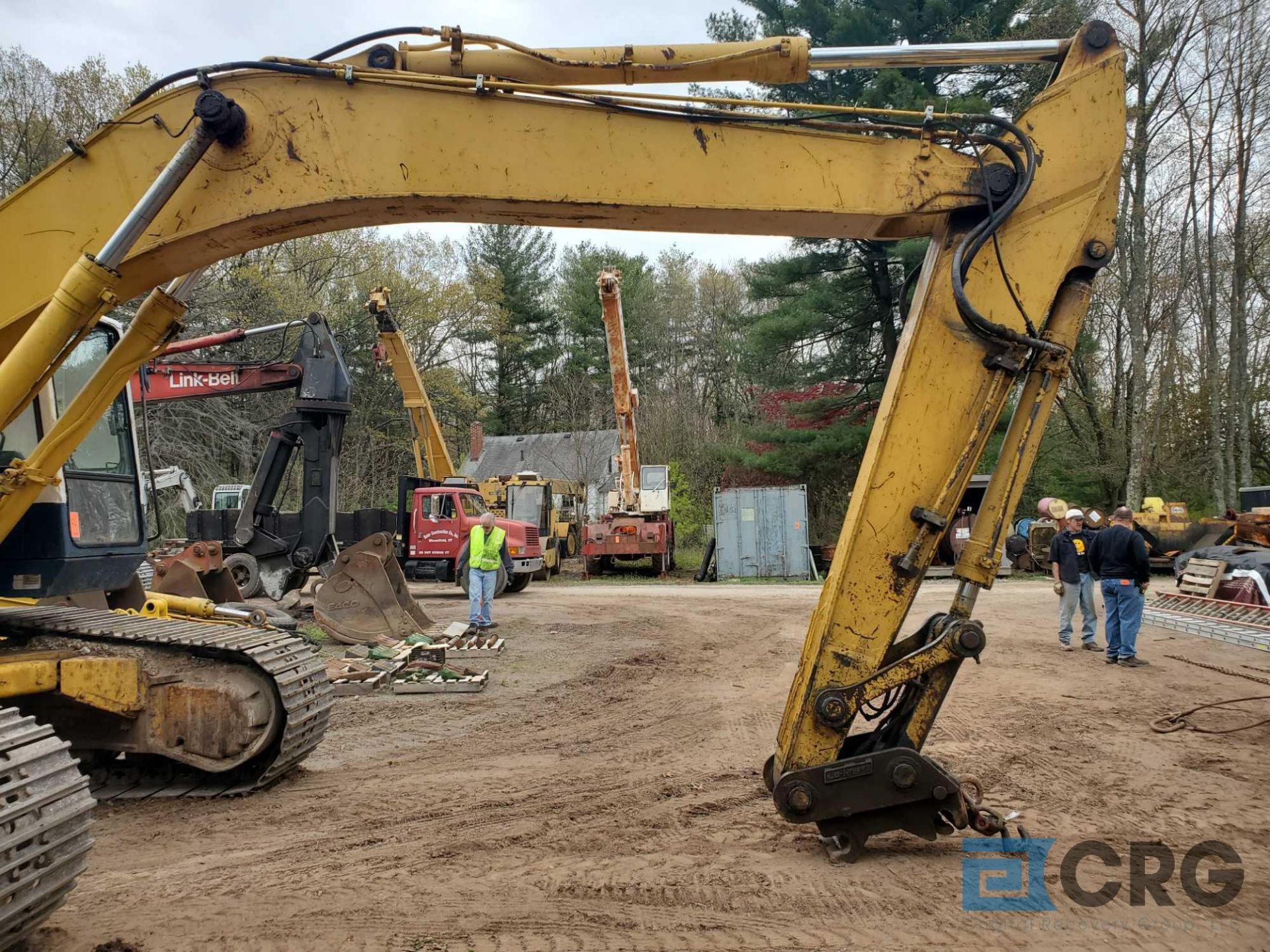 1995 Komatsu PC300-HD5 track excavator with Esco 42 inch wide bucket, 32 inch wide steel tracks - Image 9 of 32