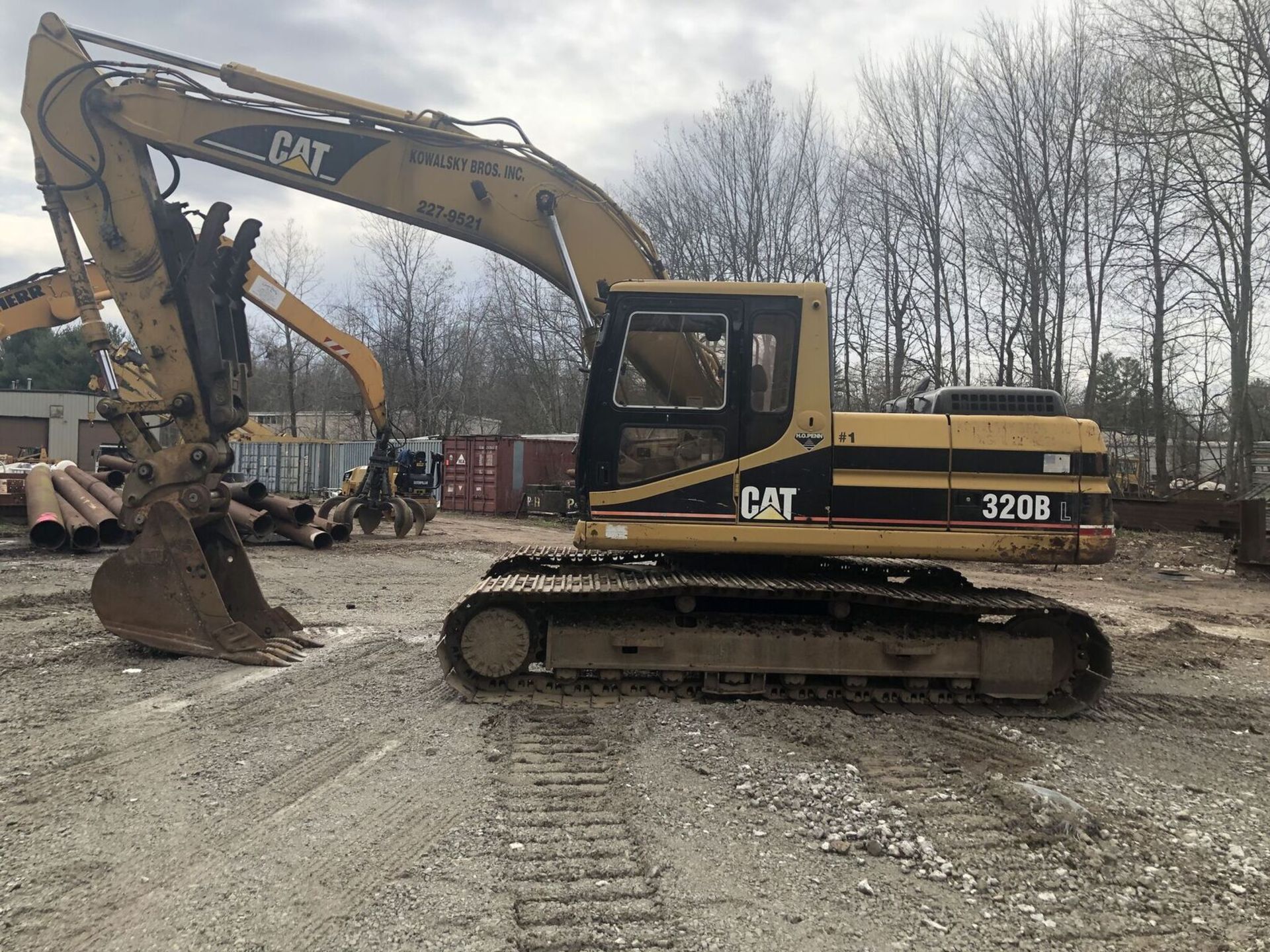 1998 CAT 320-BL track excavator, s/n 6CR02154, 7267 hours, manual thumb, hydraulic quick coupler - Image 5 of 41