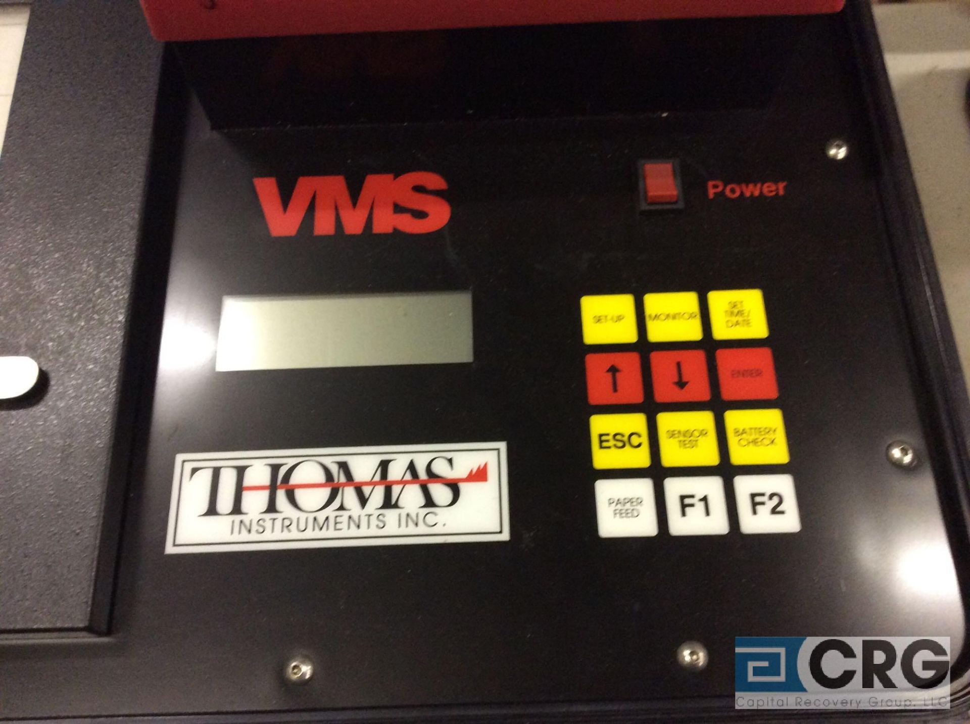 Thomas VMS-400 Seismogroaph w/printout, (2) Geophones, (1) microphone & AC charger - Image 2 of 3