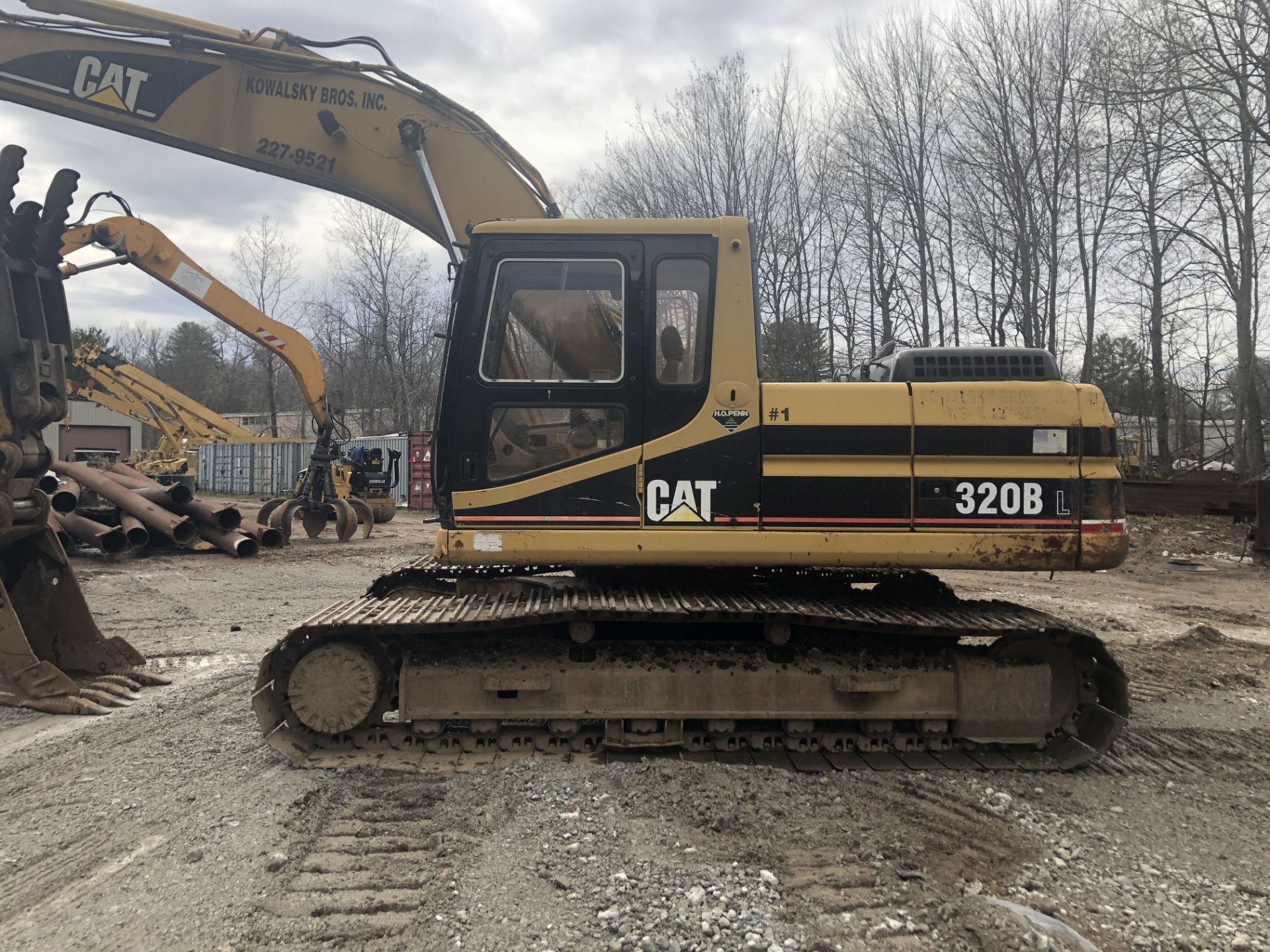 1998 CAT 320-BL track excavator, s/n 6CR02154, 7267 hours, manual thumb, hydraulic quick coupler - Image 4 of 41