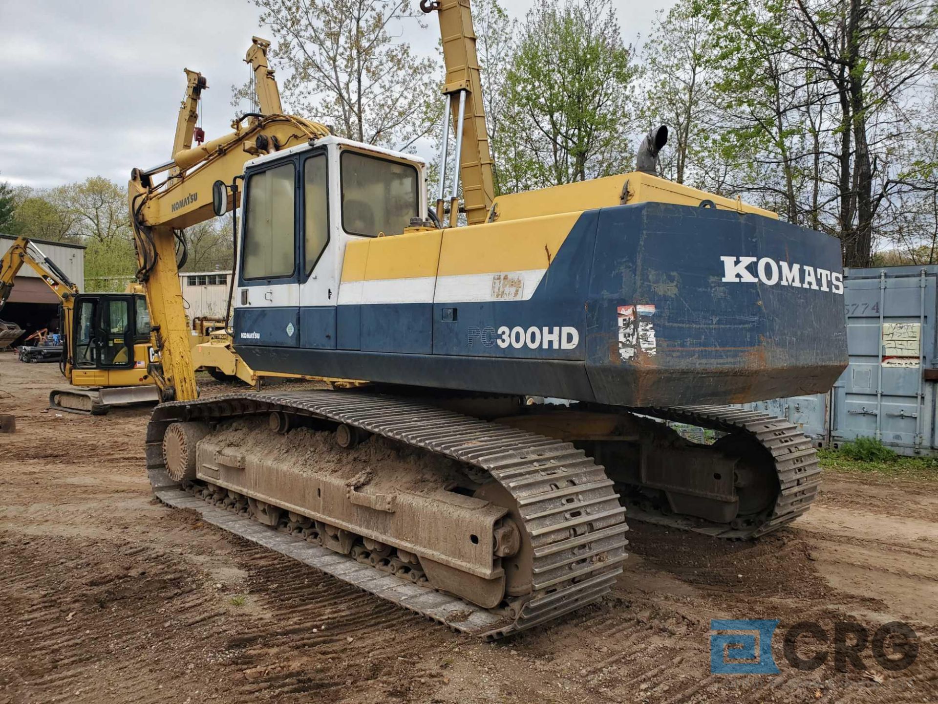 1995 Komatsu PC300-HD5 track excavator with Esco 42 inch wide bucket, 32 inch wide steel tracks - Image 5 of 32