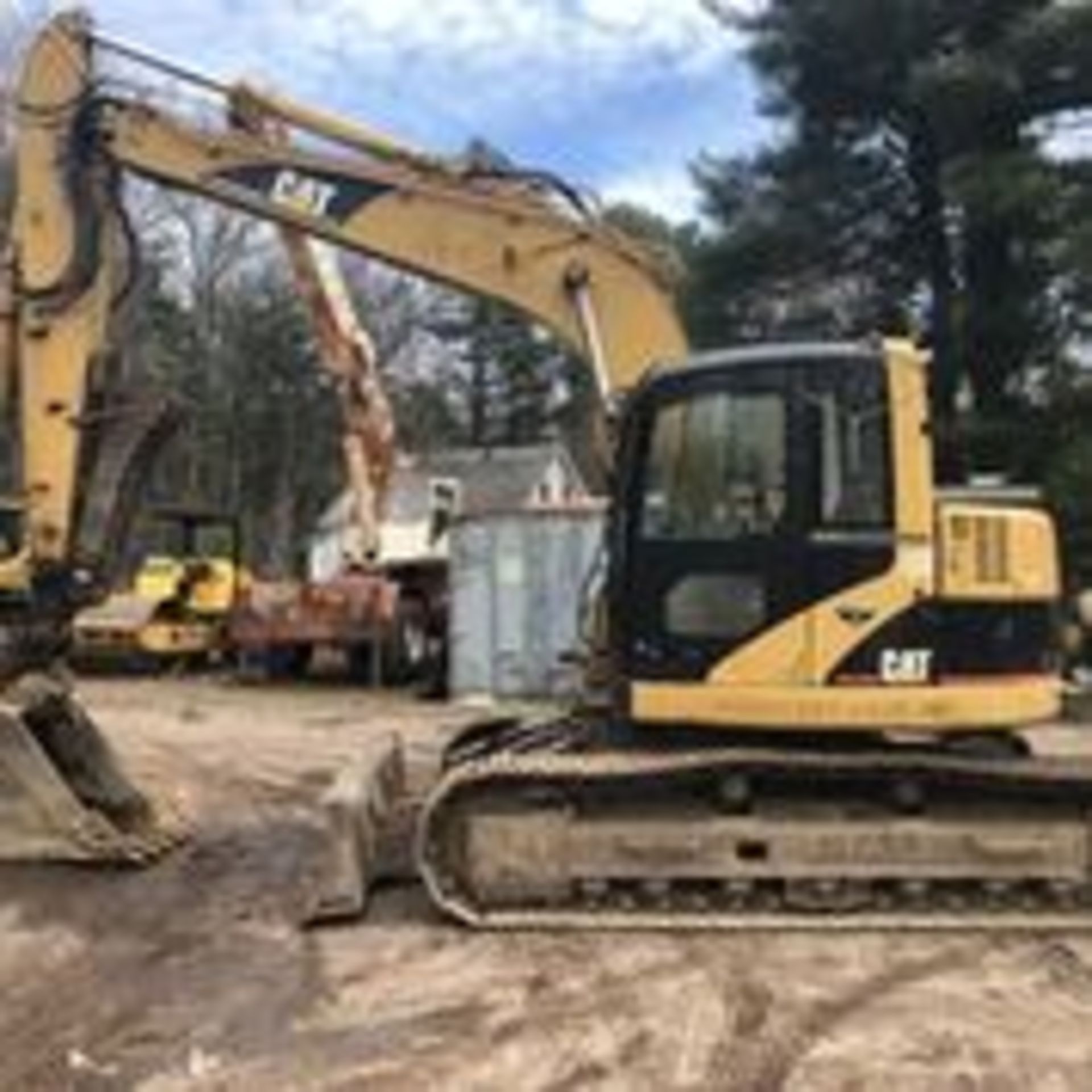 2003 CAT 314C-LCR track excavator, 1977 hrs, quick coupler, mechanical thumb, auxillary hydraulics - Image 8 of 15