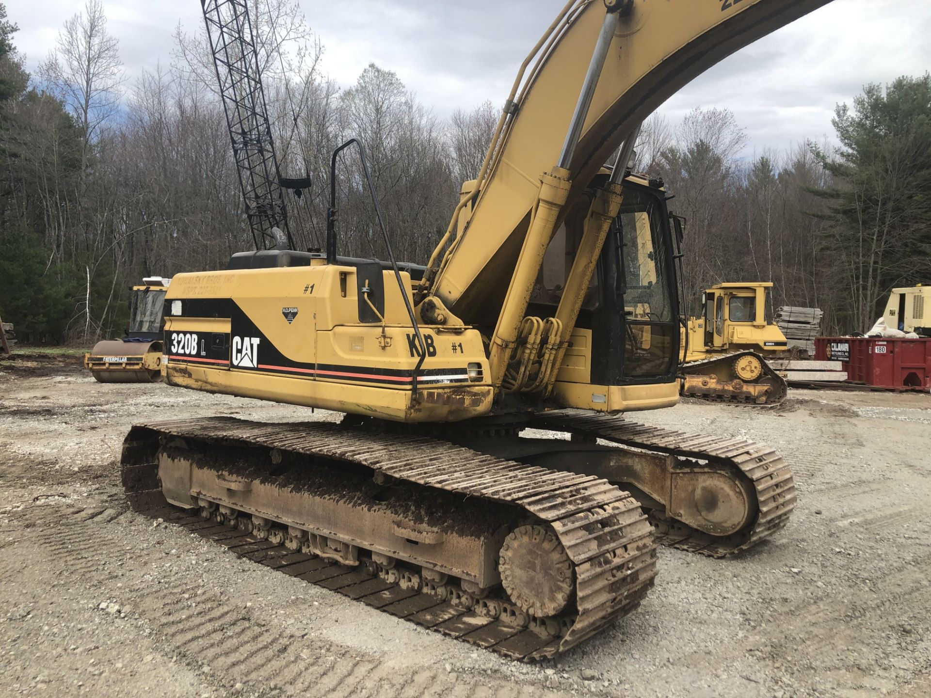 1998 CAT 320-BL track excavator, s/n 6CR02154, 7267 hours, manual thumb, hydraulic quick coupler - Image 11 of 41