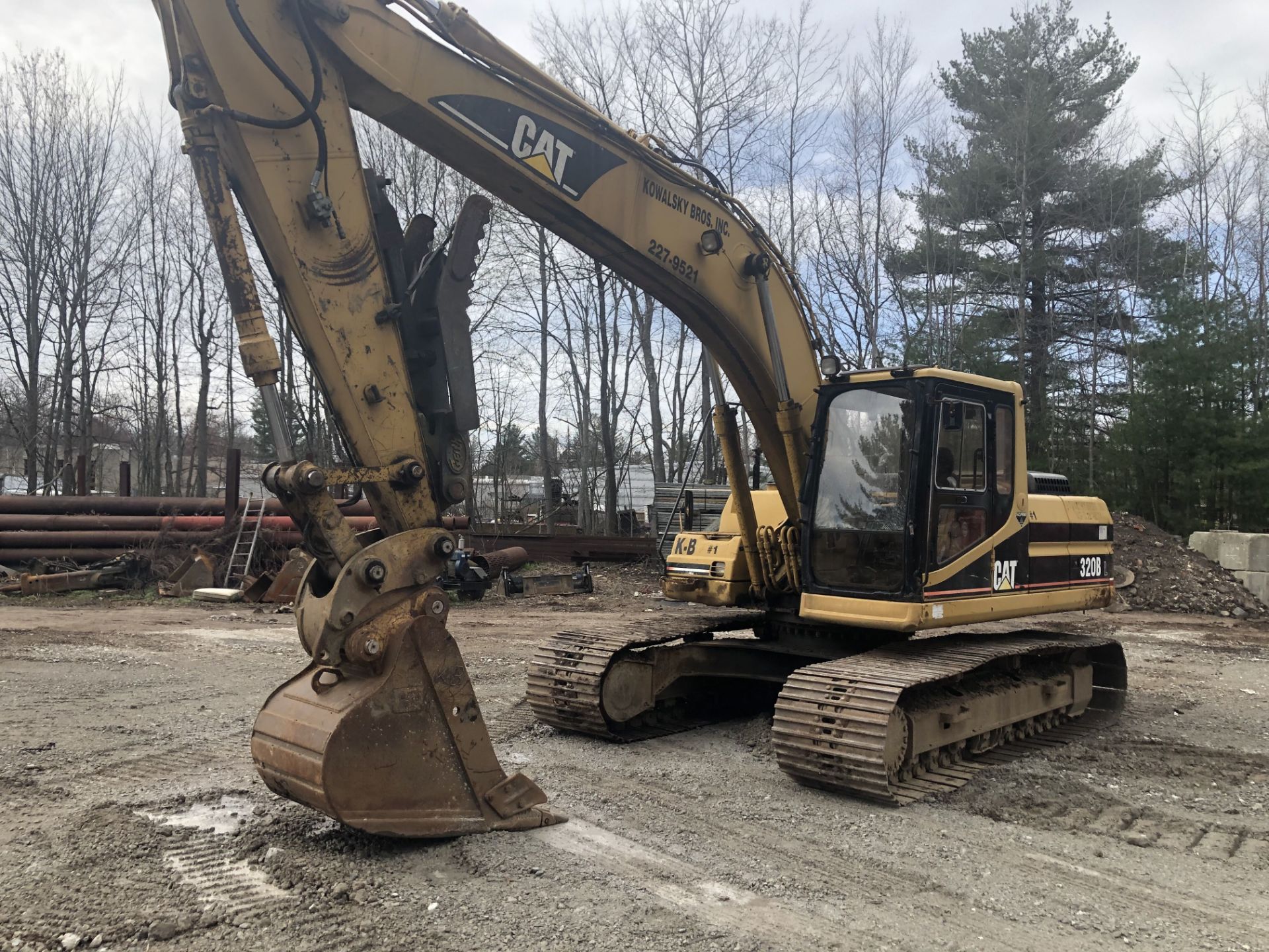 1998 CAT 320-BL track excavator, s/n 6CR02154, 7267 hours, manual thumb, hydraulic quick coupler - Image 3 of 41