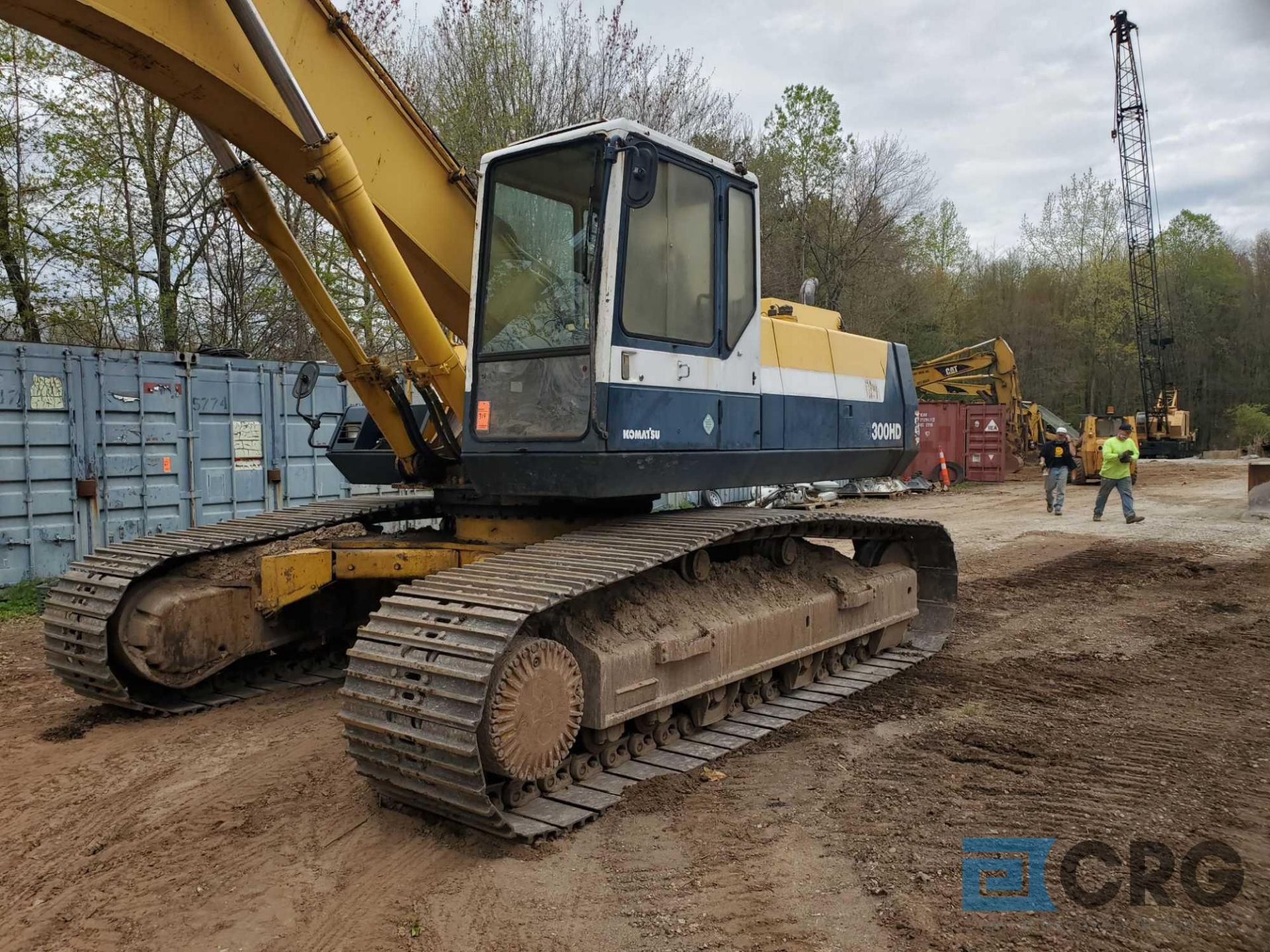 1995 Komatsu PC300-HD5 track excavator with Esco 42 inch wide bucket, 32 inch wide steel tracks - Image 2 of 32