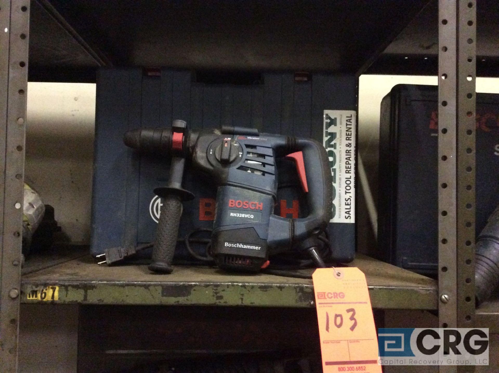 Bosch RH328VCQ electric rotary hammer with case