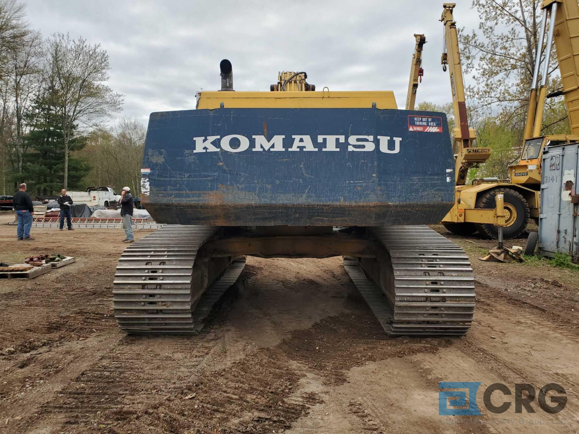 1995 Komatsu PC300-HD5 track excavator with Esco 42 inch wide bucket, 32 inch wide steel tracks - Image 6 of 32